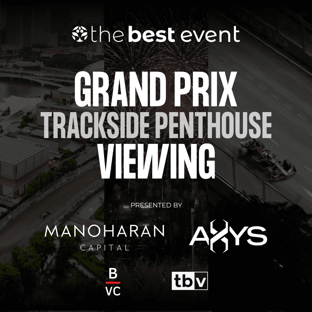 The Best Event: Grand Prix Trackside Penthouse Viewing