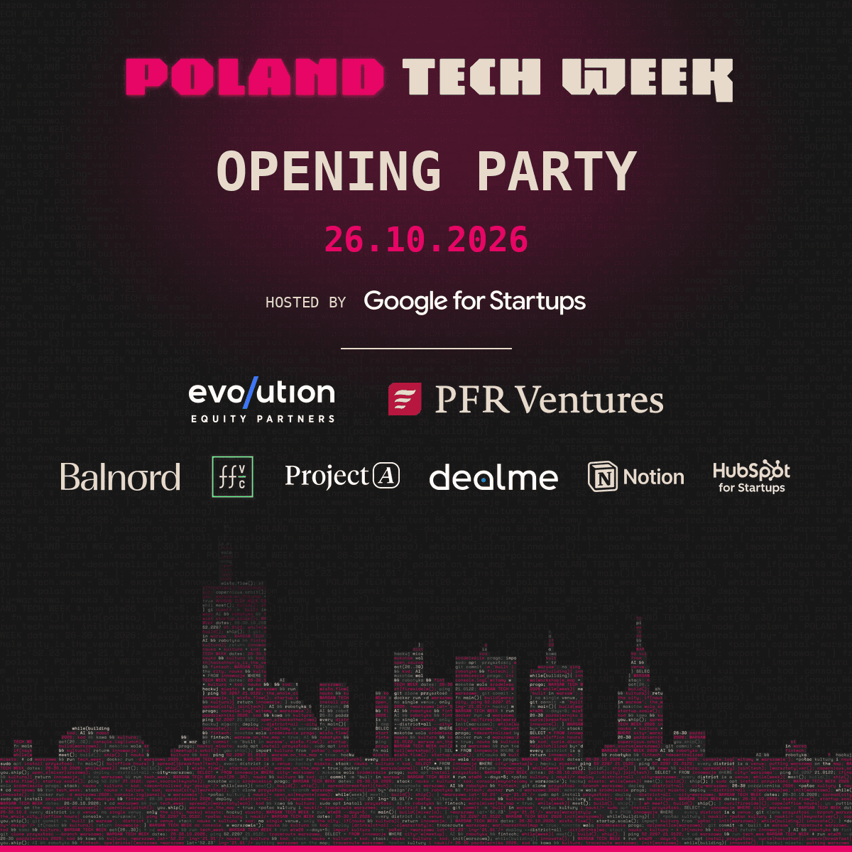 POLAND TECH WEEK OPENING