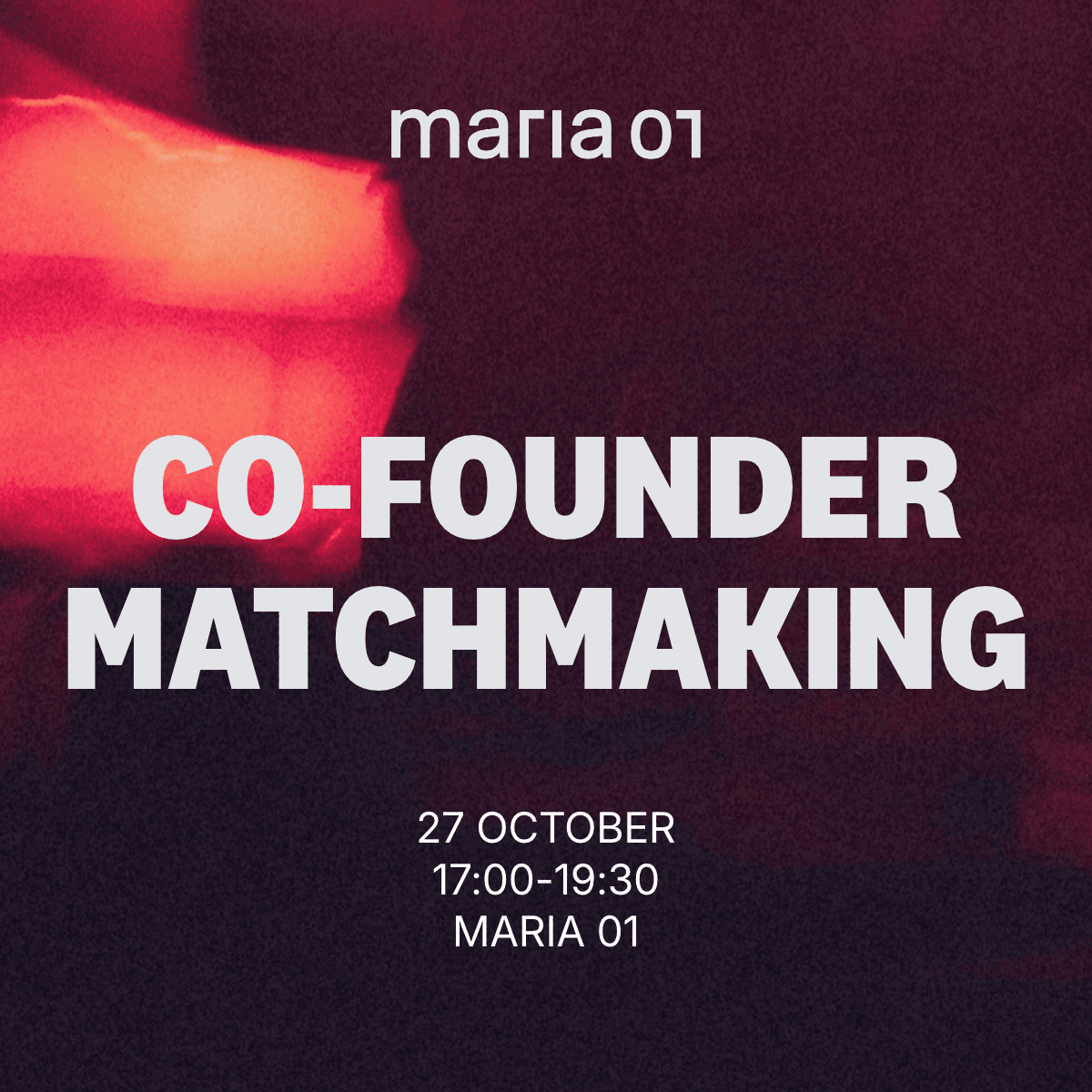 Co-founder Matchmaking Helsinki