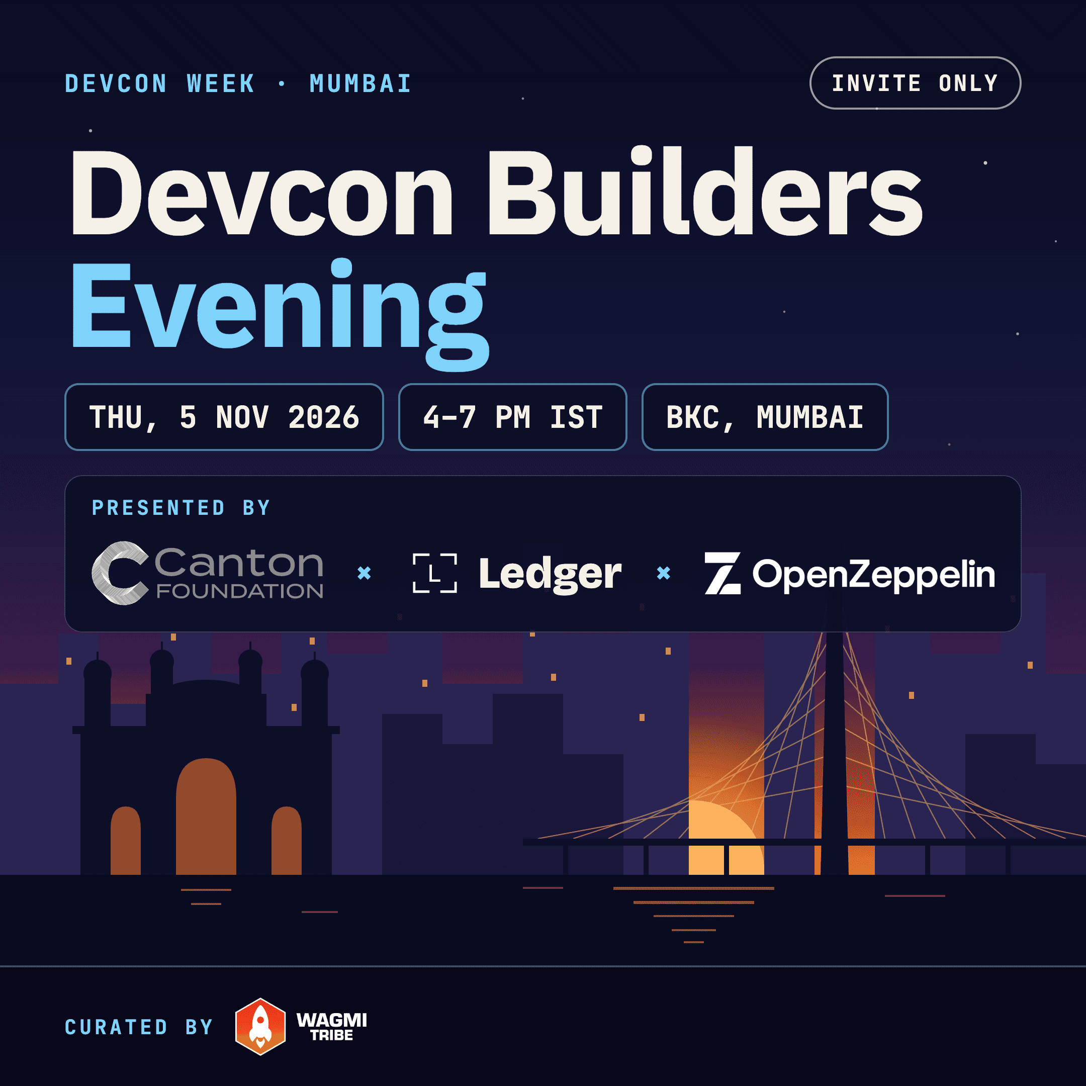 Devcon Builders Evening by Canton x Ledger x OpenZeppelin