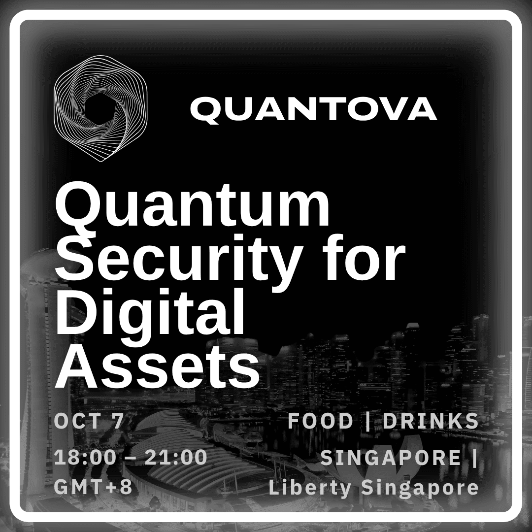 TOKEN2049 Singapore. Quantum Security for Digital Assets with Industry Leaders