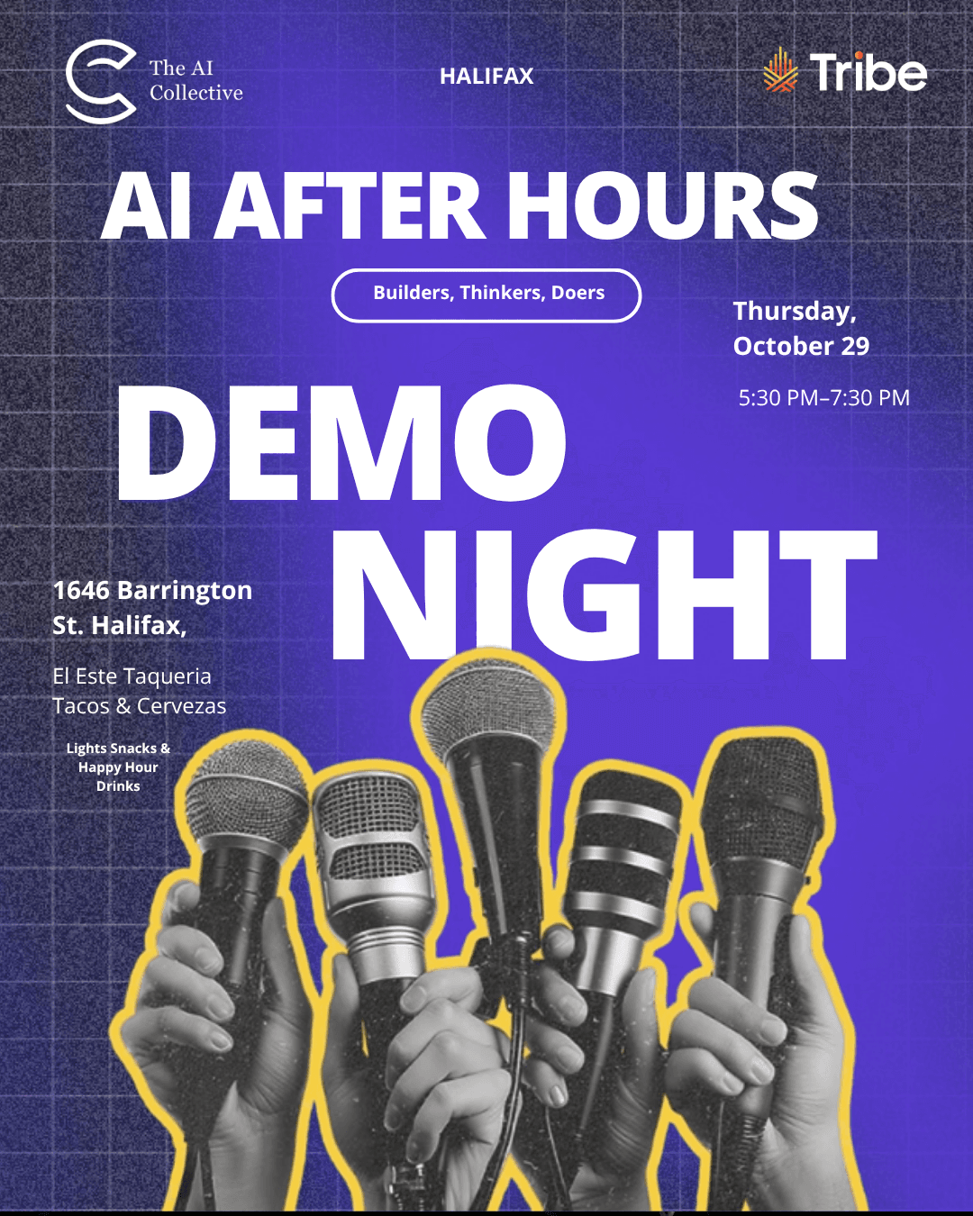 AI After Hours: Demo Night 🚀 (w / AI Collective Halifax)