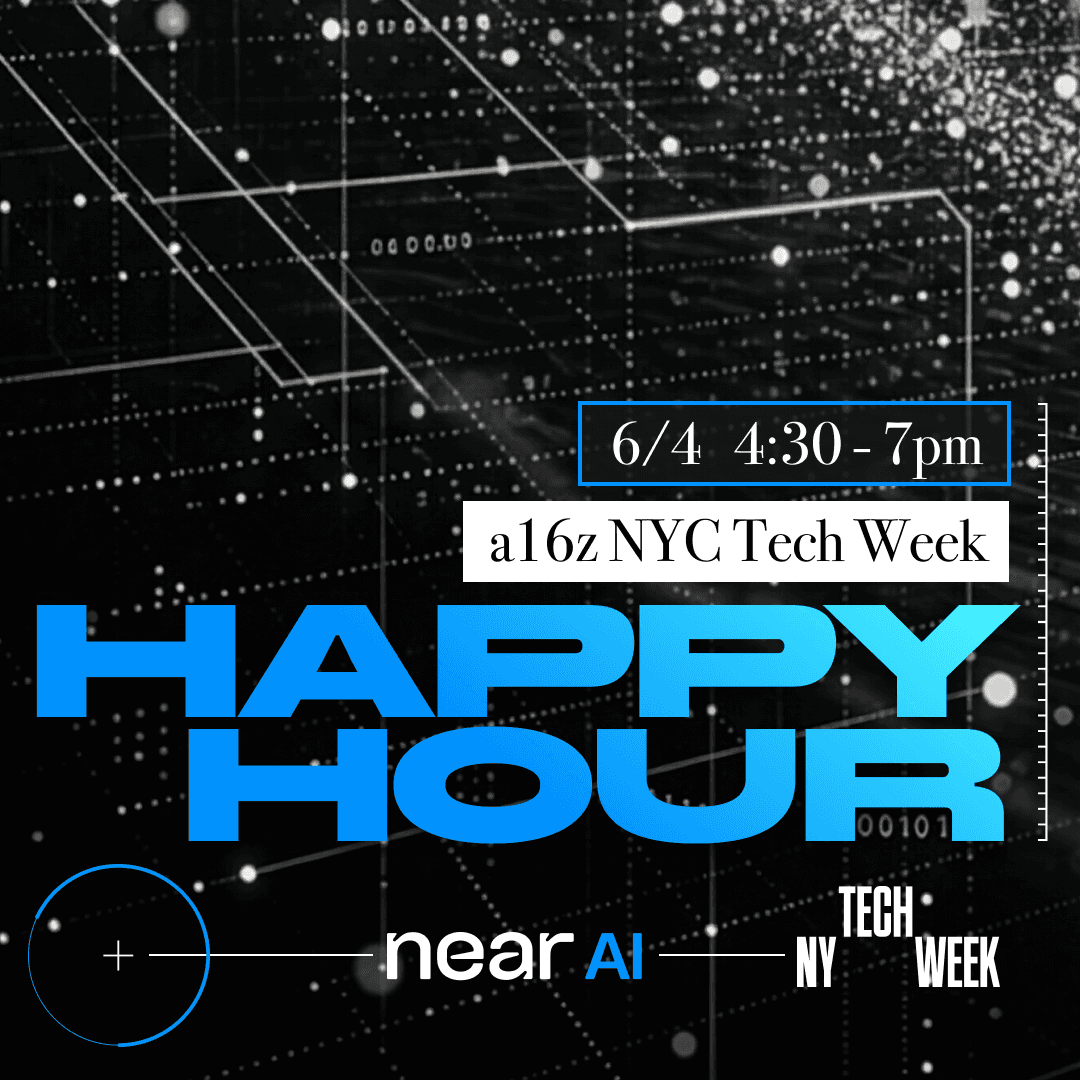 NEAR AI Happy Hour NYC Tech Week