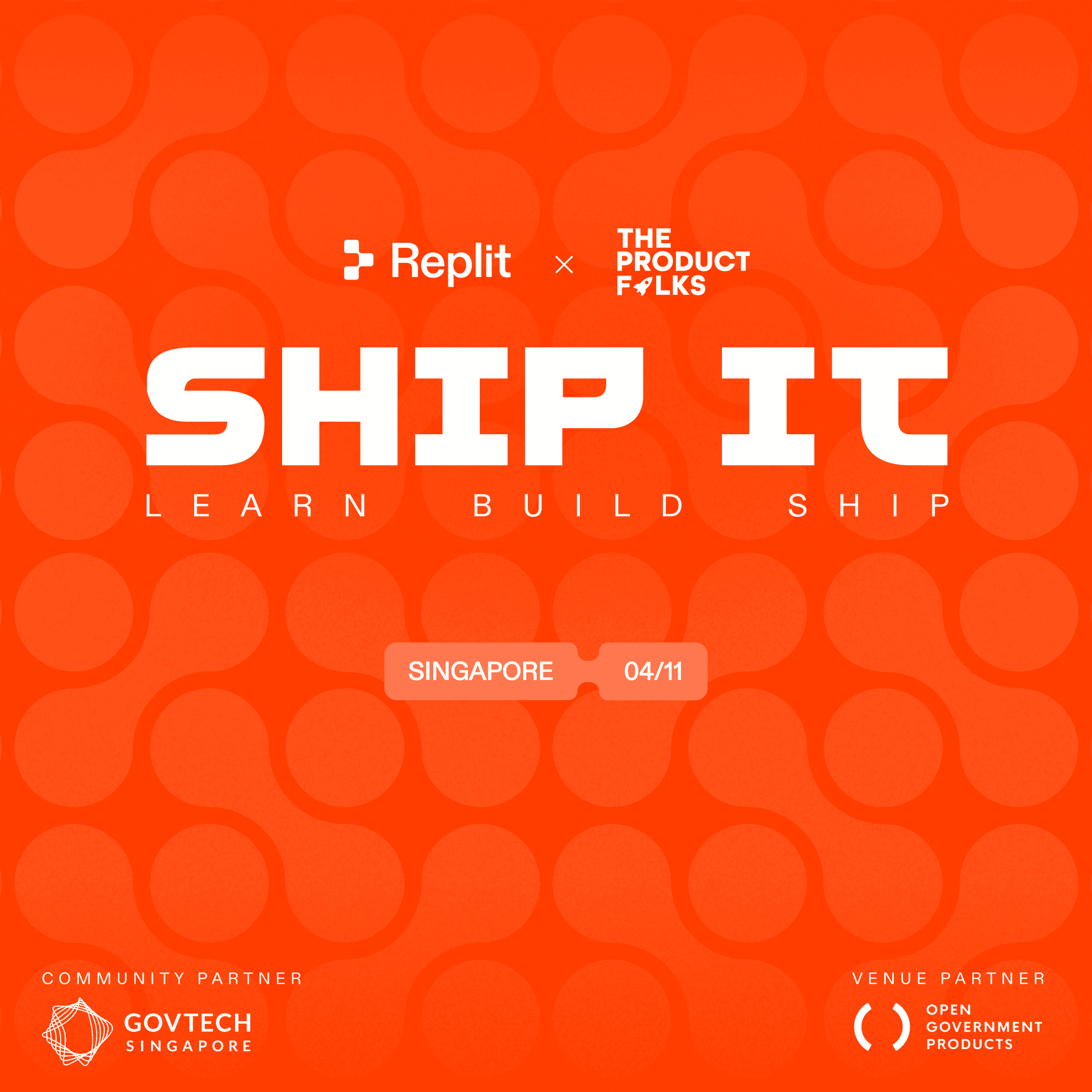 Ship It | Replit x TPF Singapore Edition