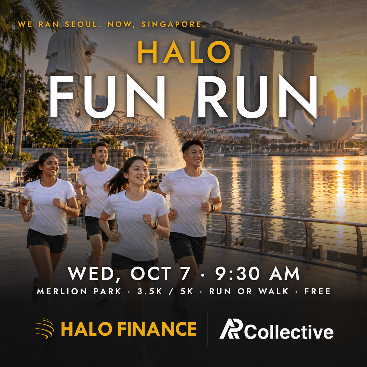 🏃 Run&Fun with HALO @ TOKEN2049