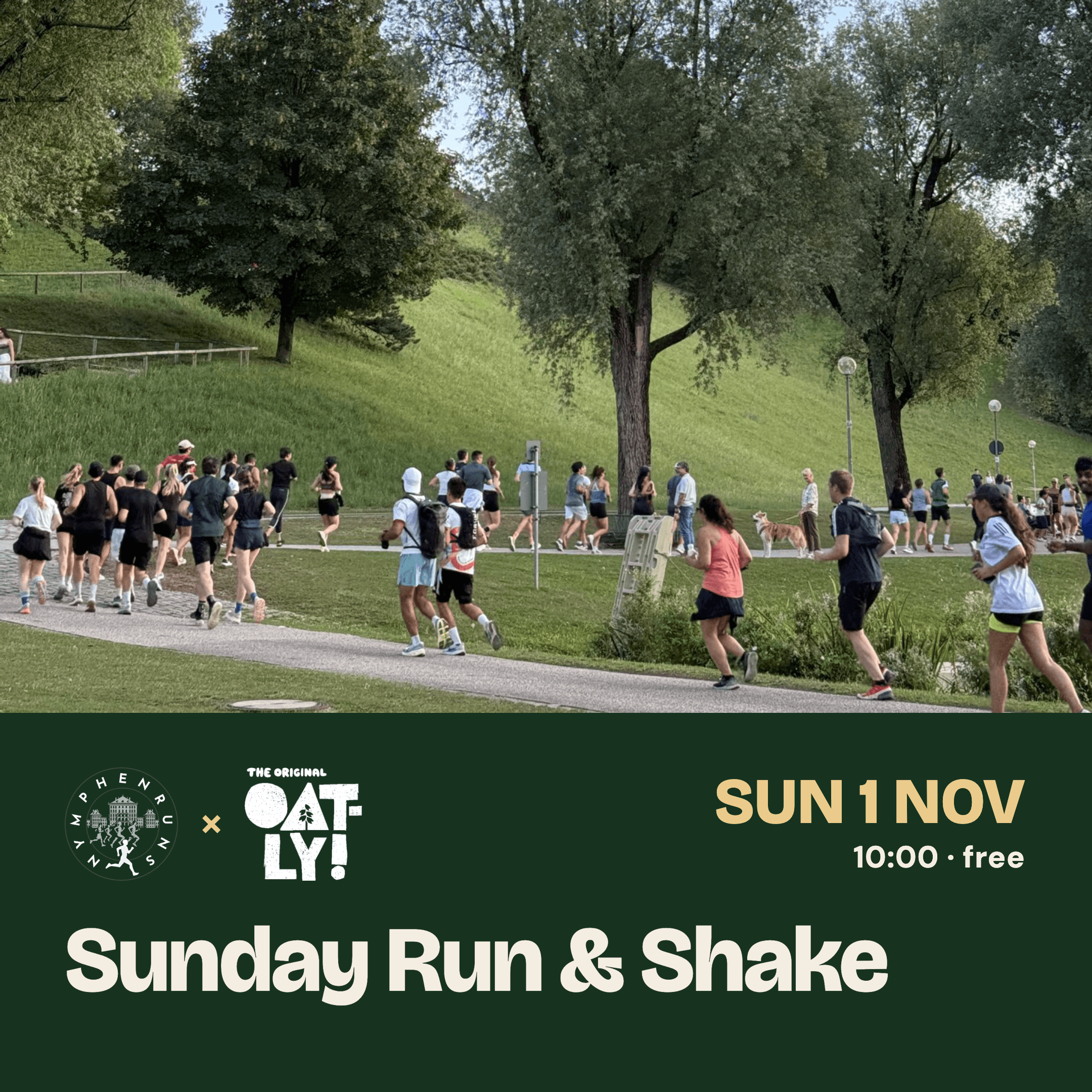 NymphenRuns x Oatly | Sunday Run & Shake