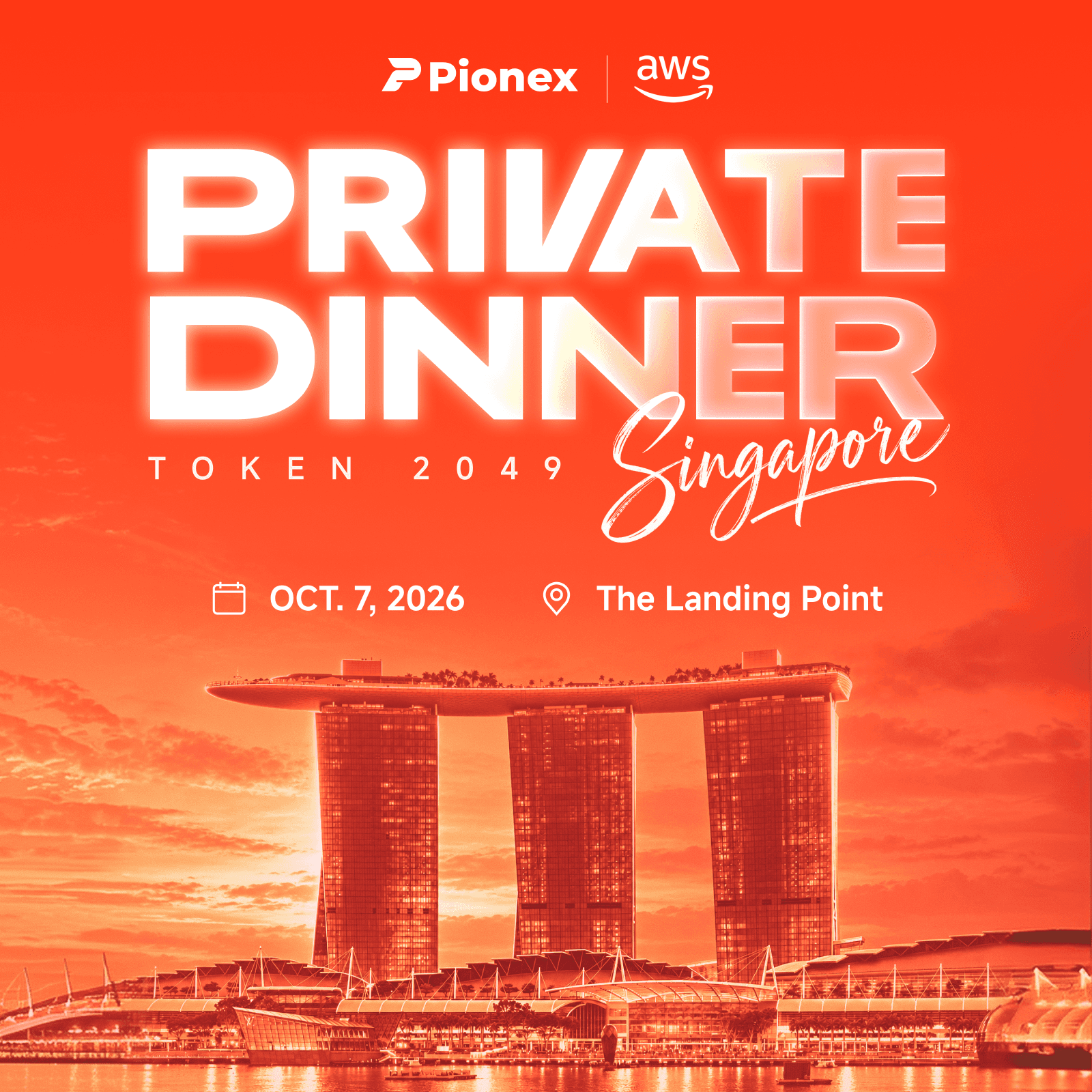 Pionex Private Dinner · Singapore 2049