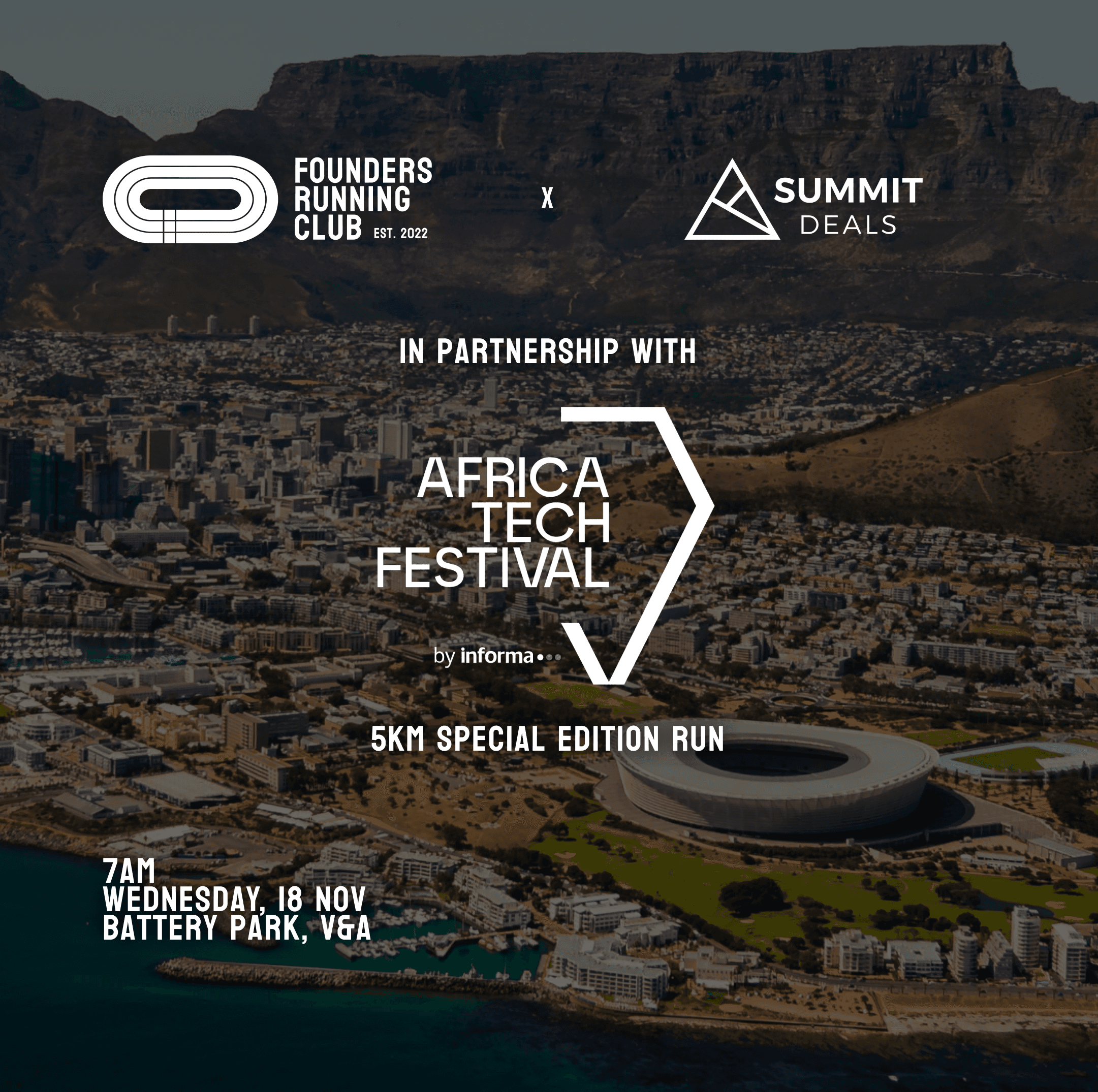 Founders Running Club x Africa Tech Festival Run