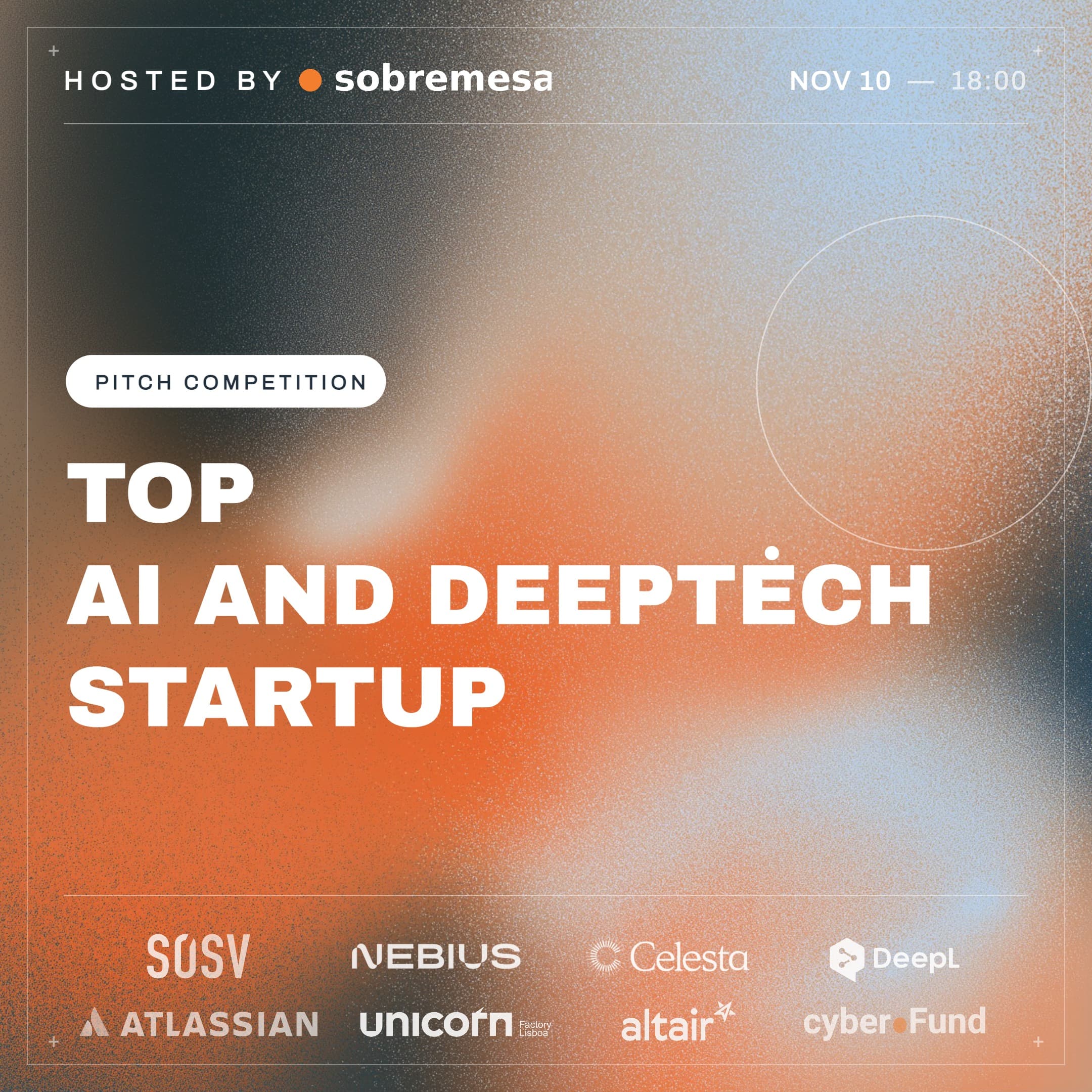 TOP AI & DEEP TECH STARTUP Pitch Competition at Web Summit