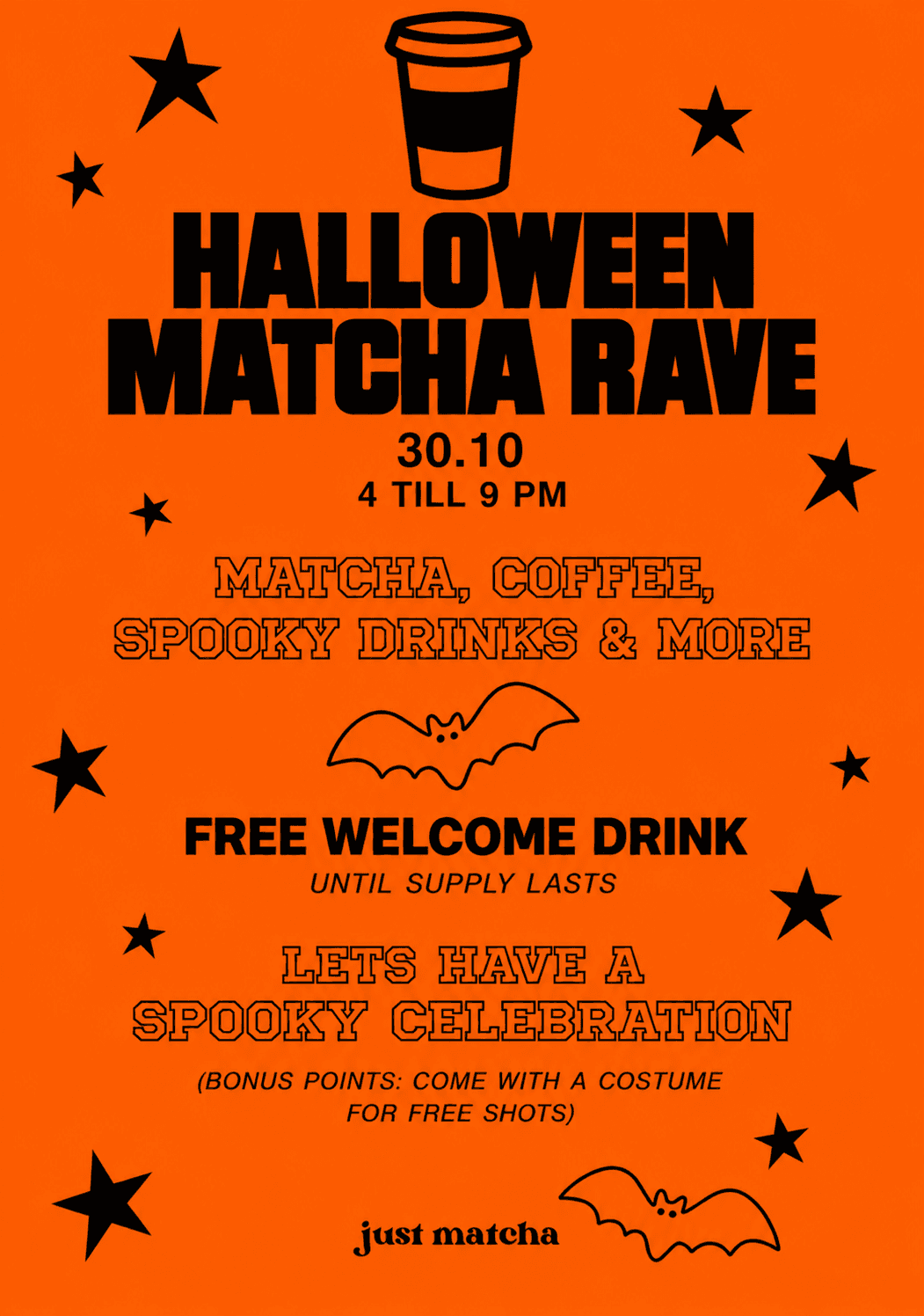 Halloween Matcha Rave