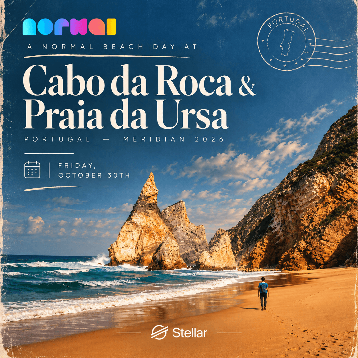 🌊 A Normal Beach Day at Cabo da Roca & Praia da Ursa, Portugal — Meridian 2026 📸