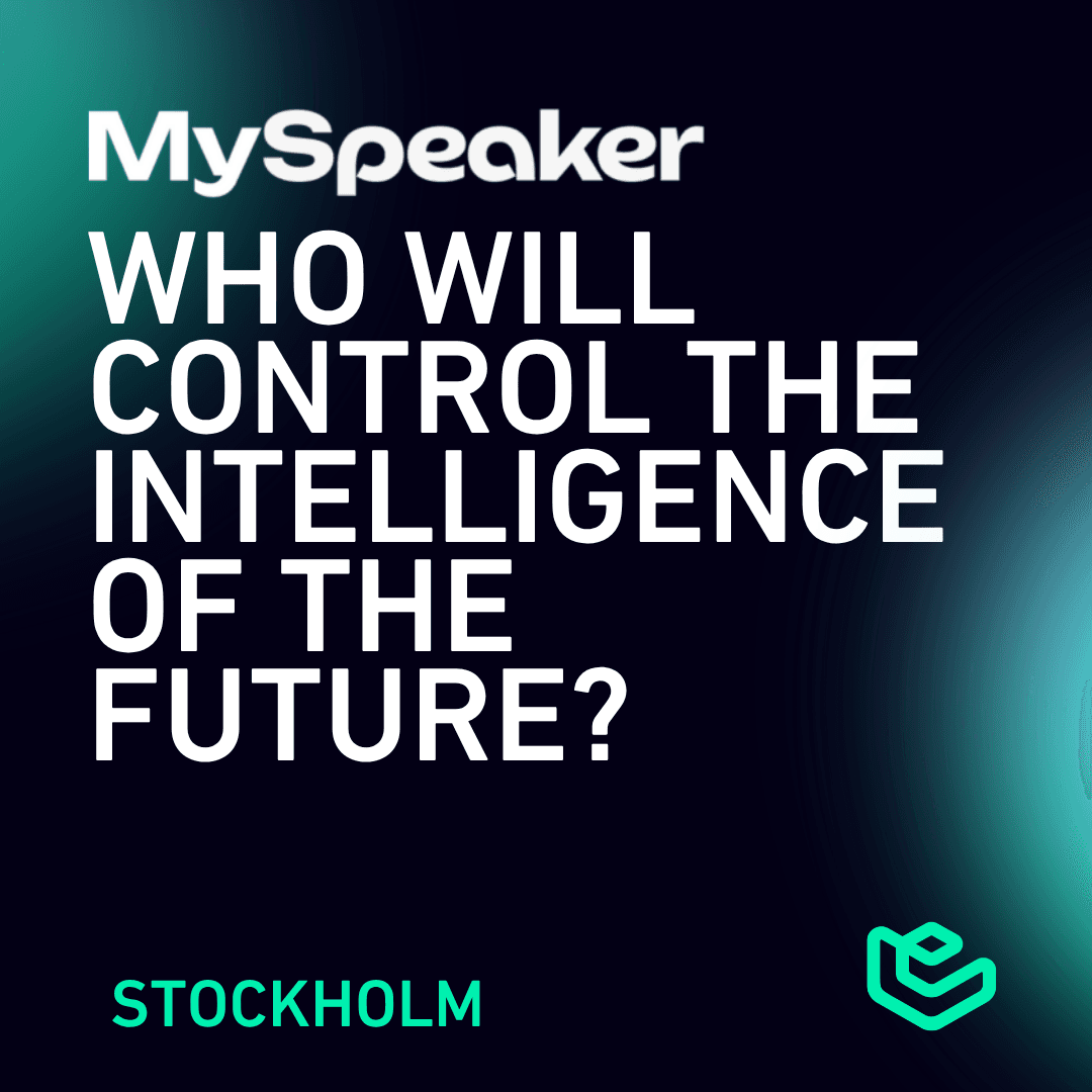 Who will control the intelligence of the future? Breakfast talk with Silvija Seres - STHLM
