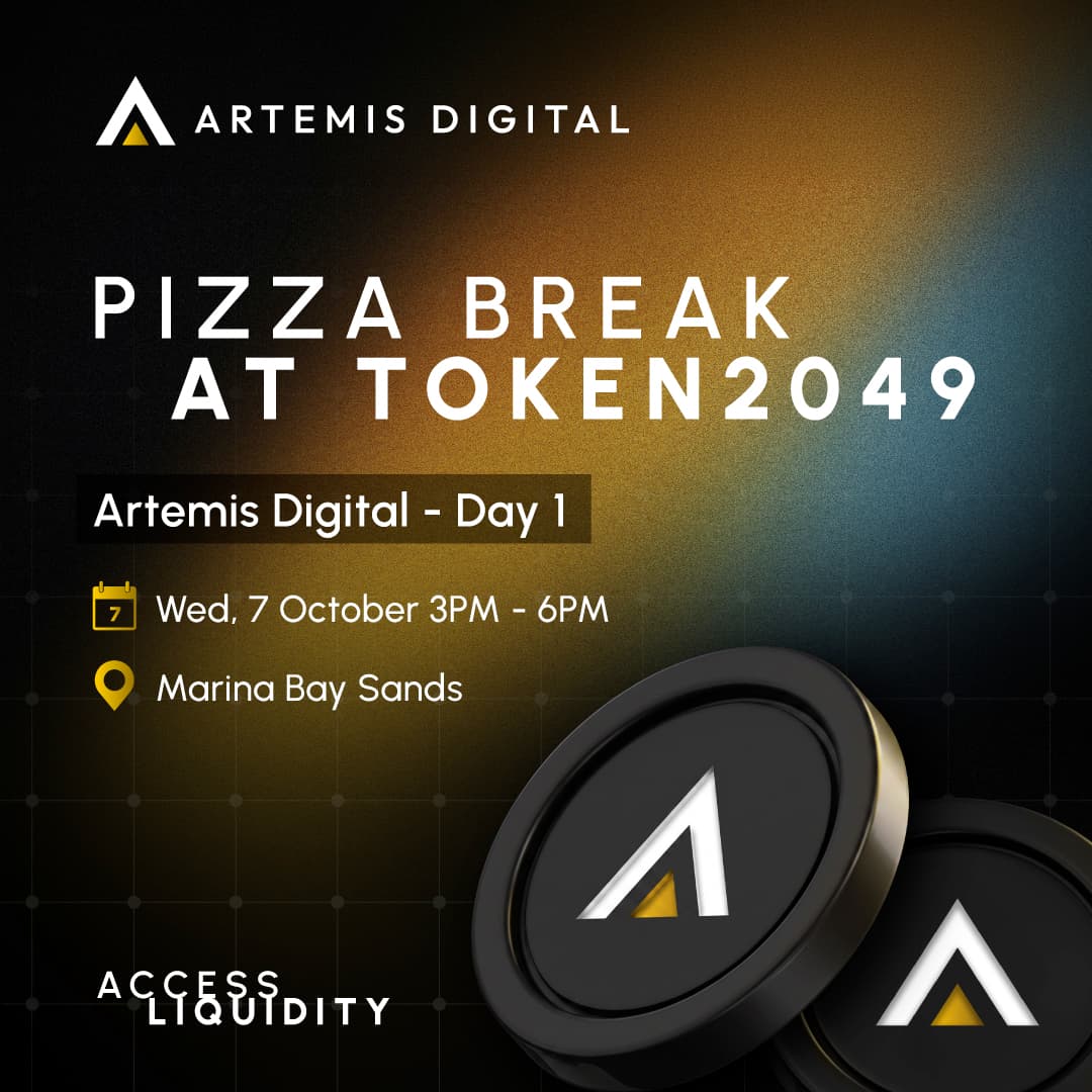 Pizza Break at TOKEN2049 | AT Digital by ATFX Connect — Day 1