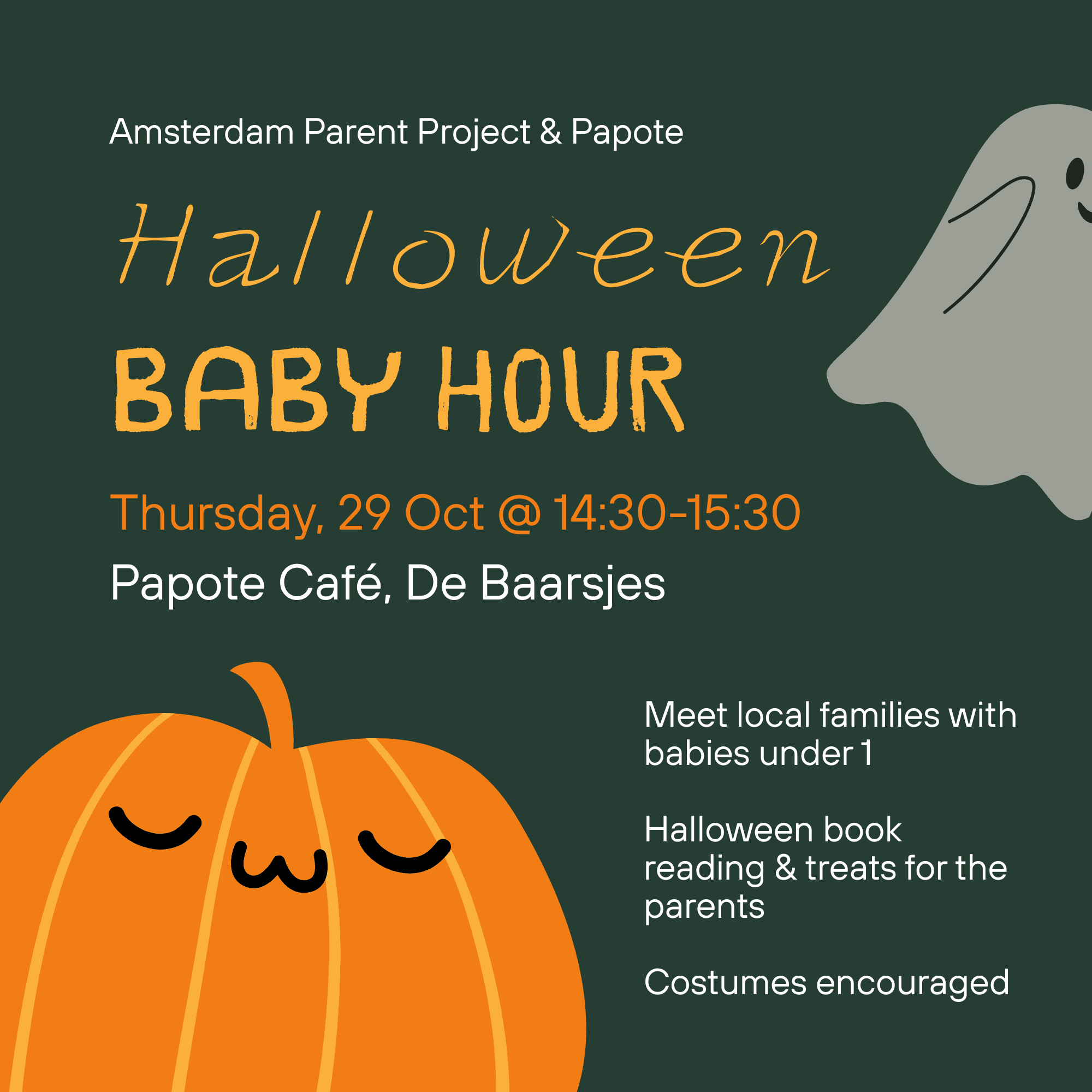 Baby's First Halloween: Halloween Baby Hour 🎃