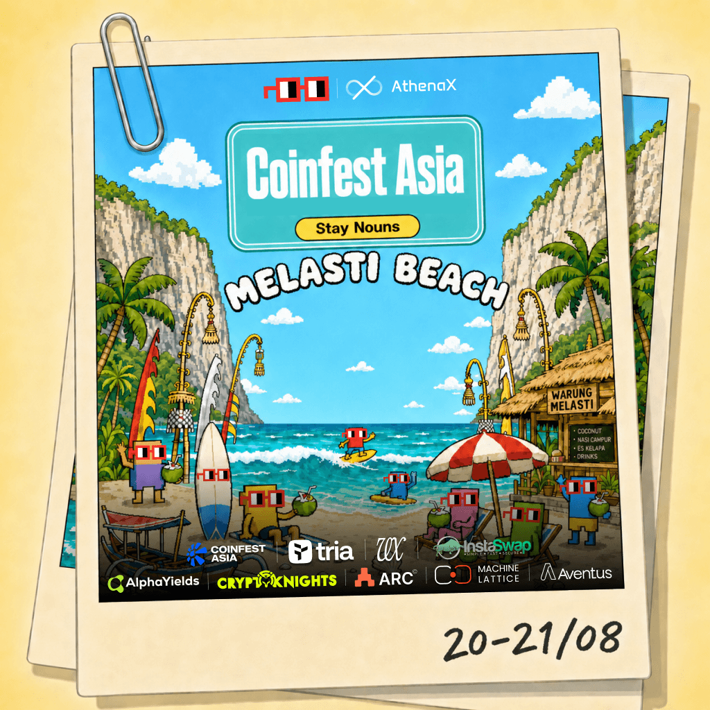 Nouns ⌐◨-◨ × AthenaX @ Coinfest Asia 2026