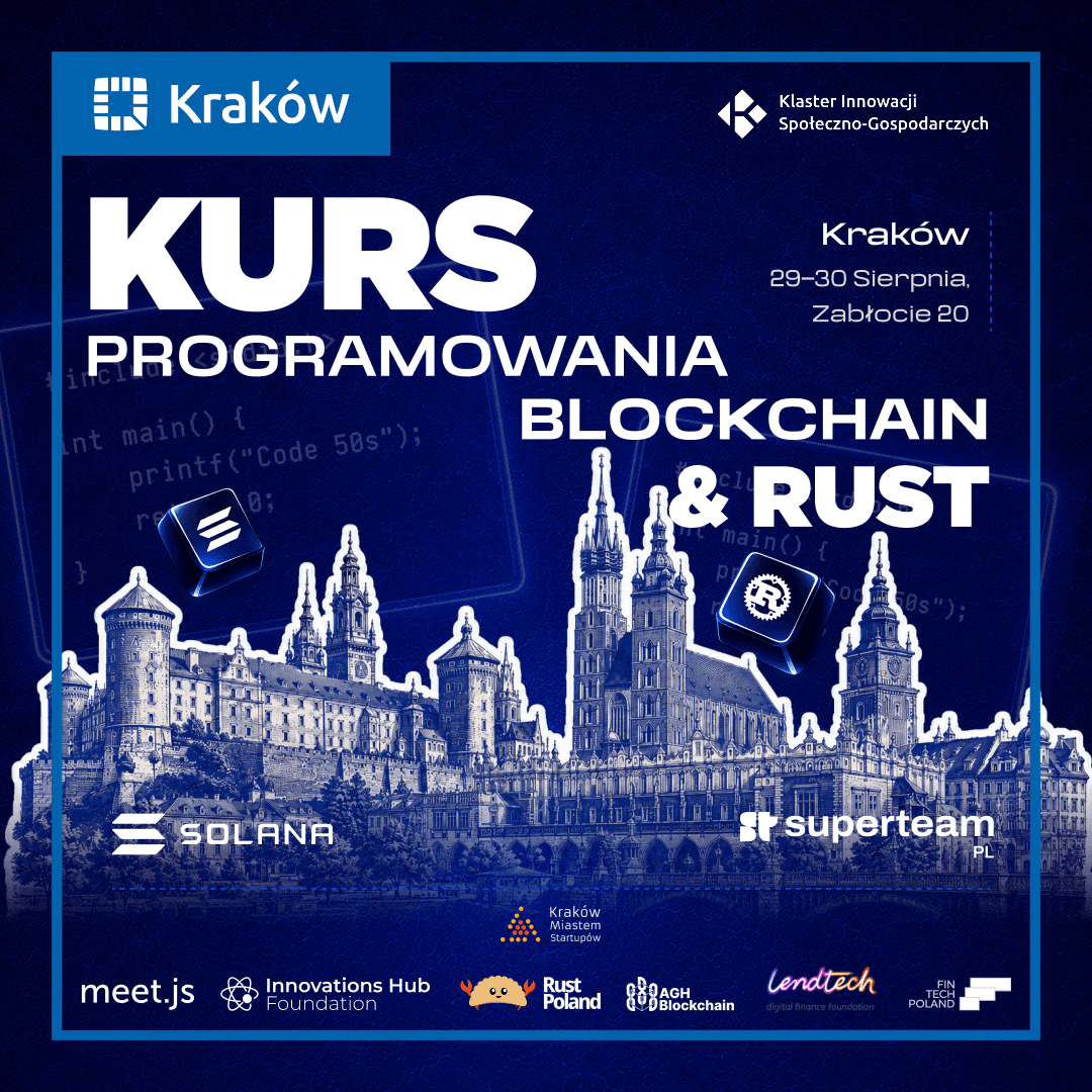 KURS PROGRAMOWANIA BLOCKCHAIN: KRAKÓW
