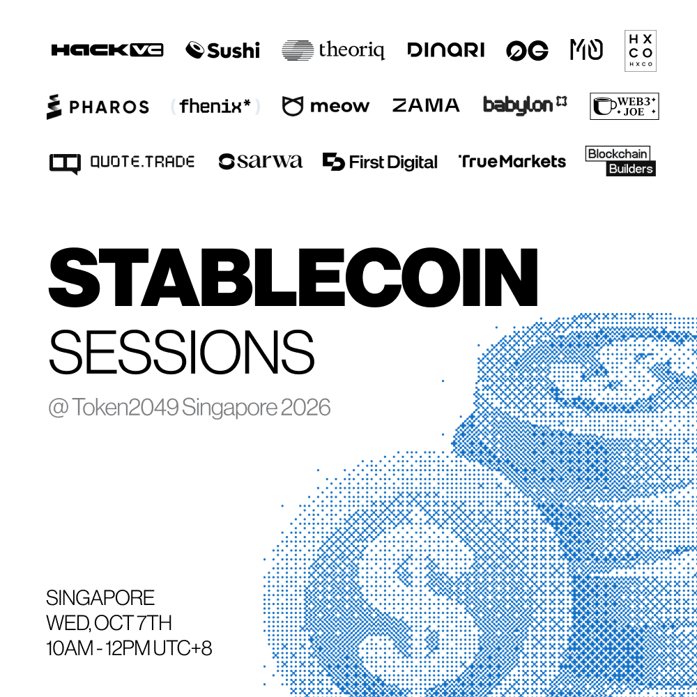 Stablecoin Sessions Coffee Meetup @ Token2049 Singapore