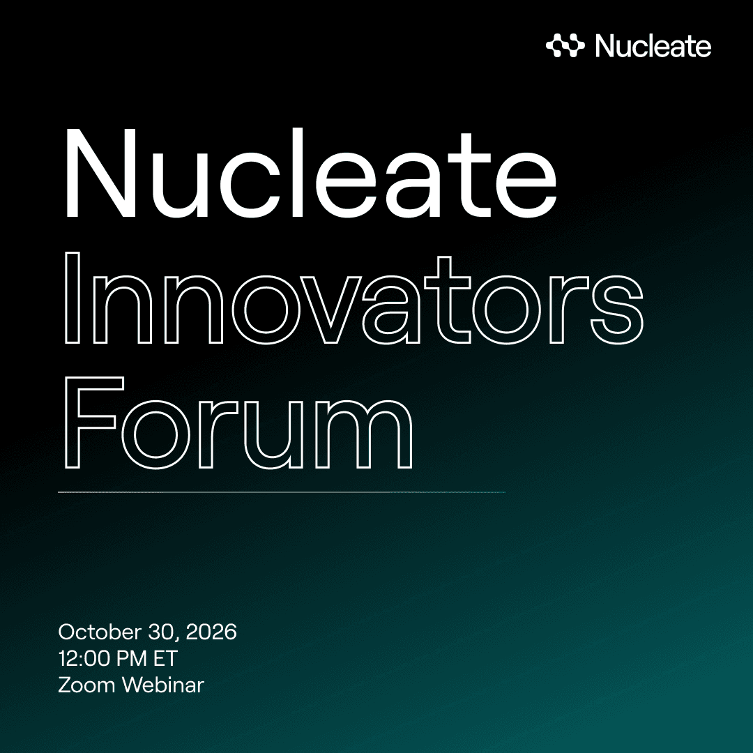 Inaugural Nucleate Innovators Forum