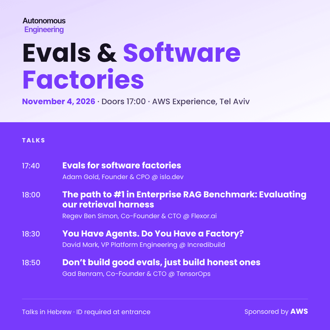 Evals & Software Factories