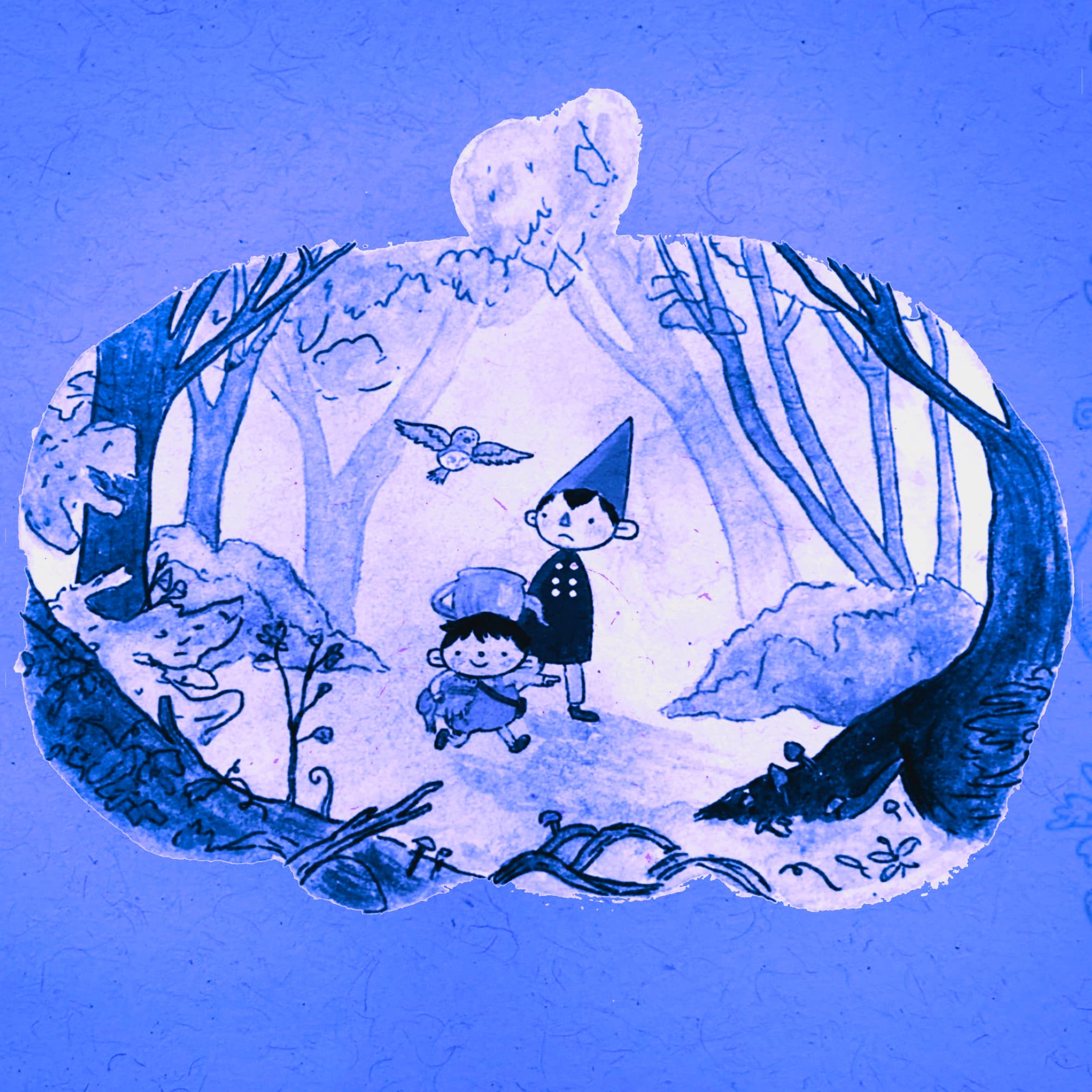Watercolor Workshop 🎃 Over the Garden Wall [Simona's]