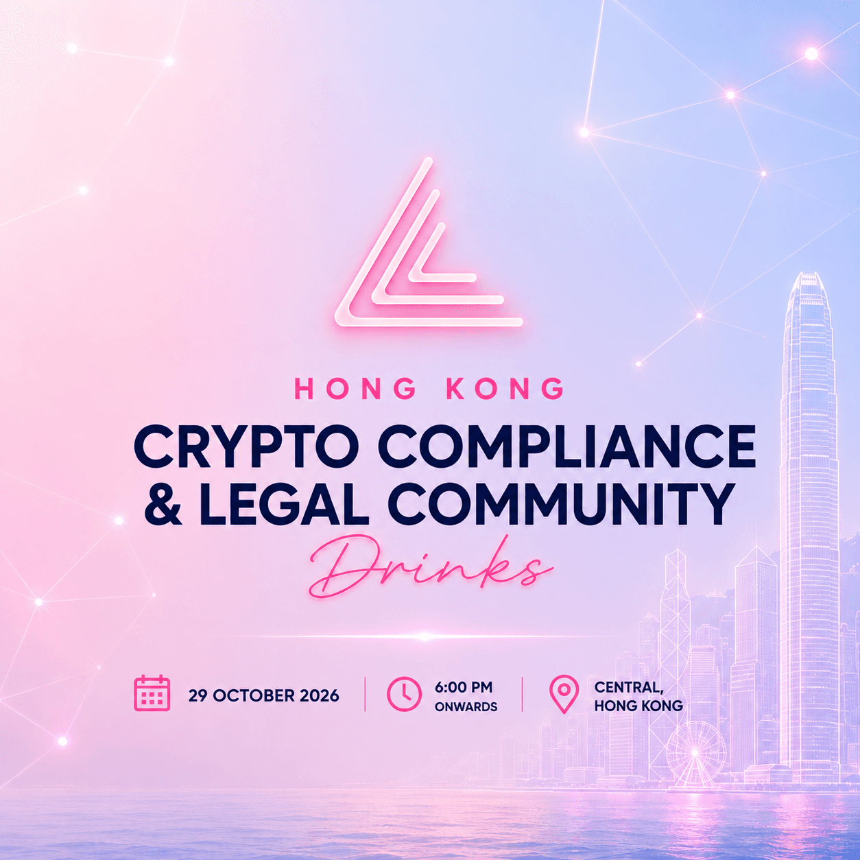 Crypto Compliance and Legal Community Drinks - Hong Kong