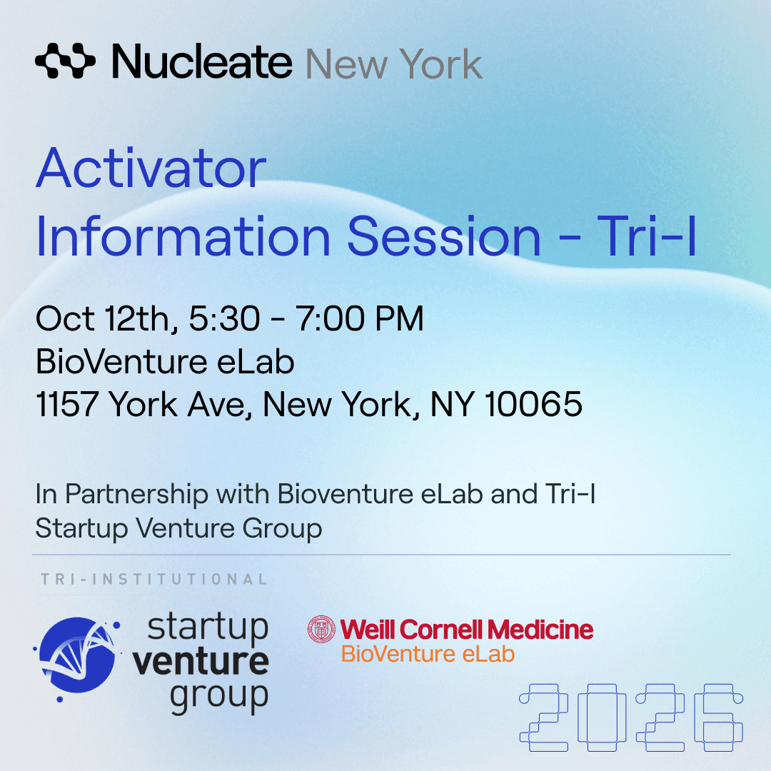 Nucleate NY Activator Hybrid Info Session- Tri-I