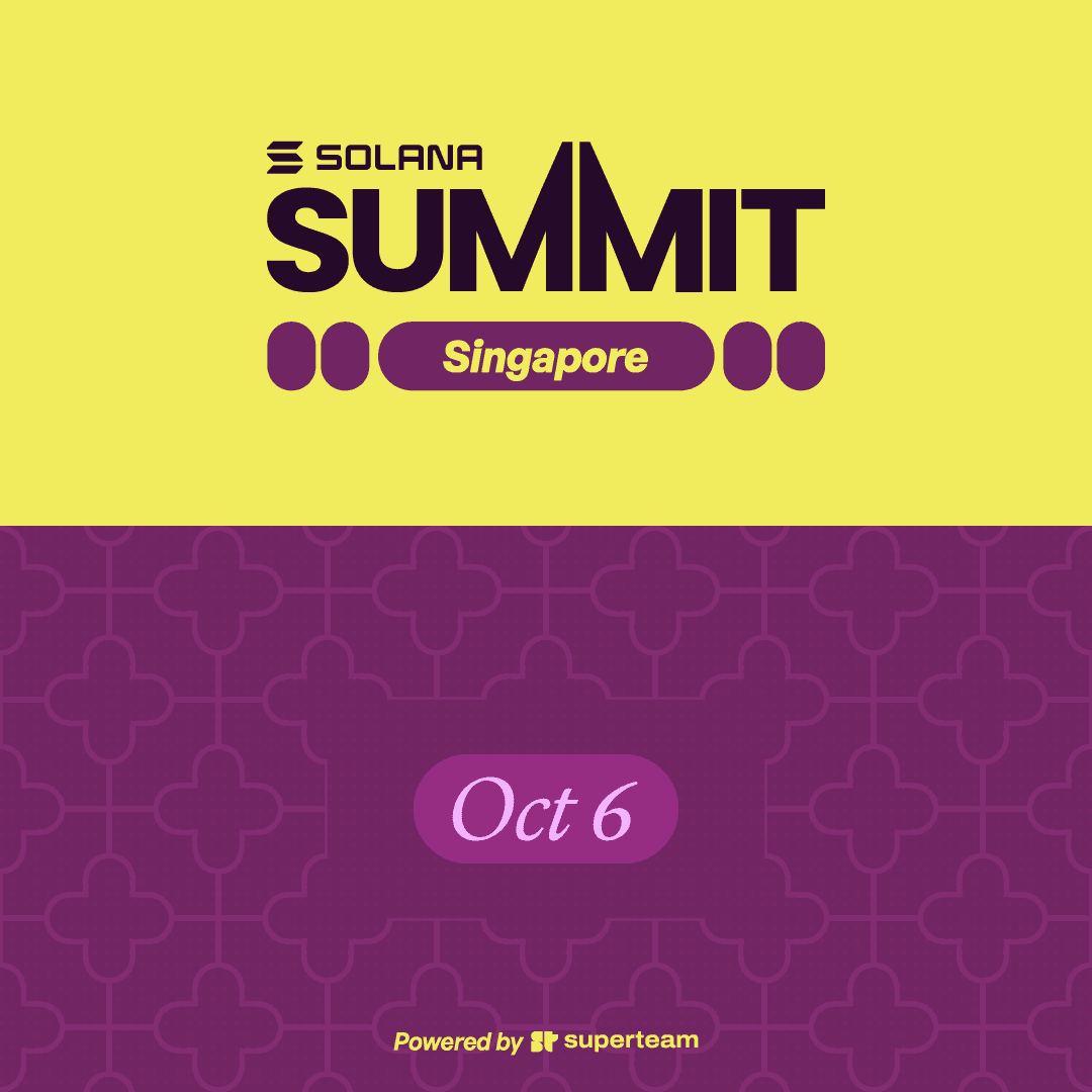 Solana Summit Singapore