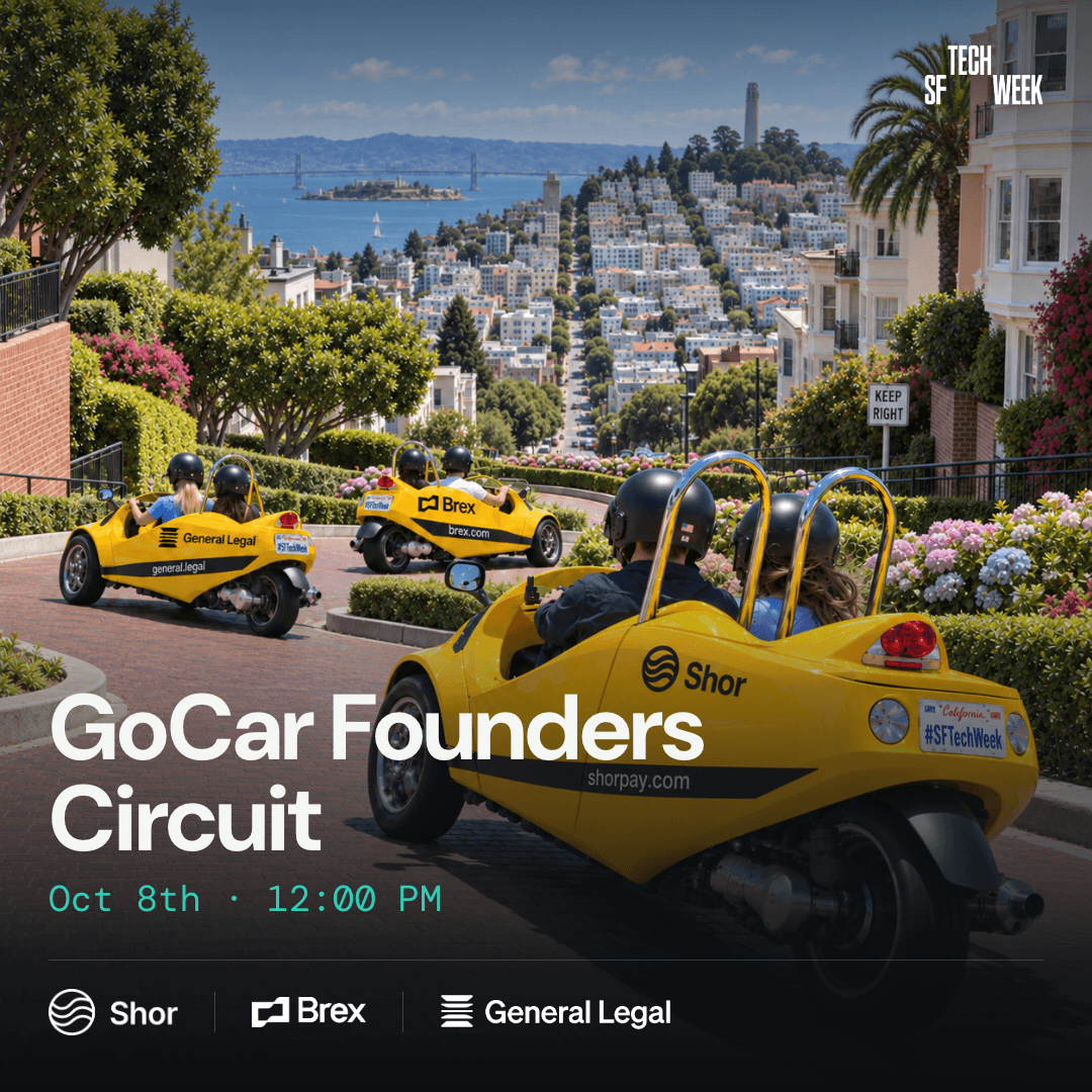 GoCar Founders Tour - #SFTechWeek