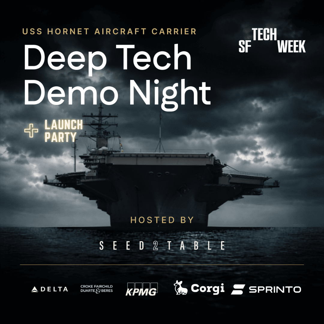 USS Hornet Deep Tech Demo Night - SFTechWeek