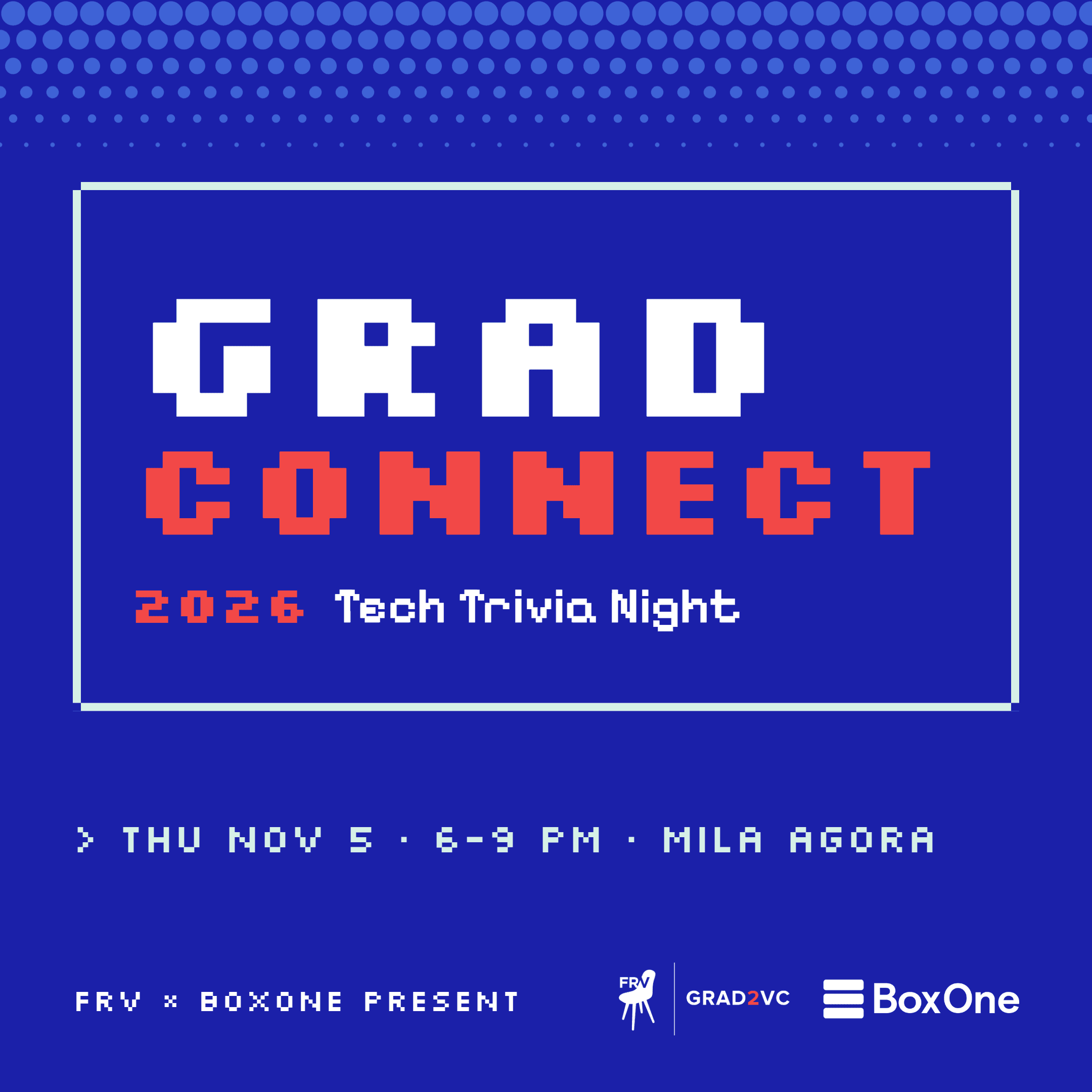 GRADCONNECT2026: Tech Trivia Night