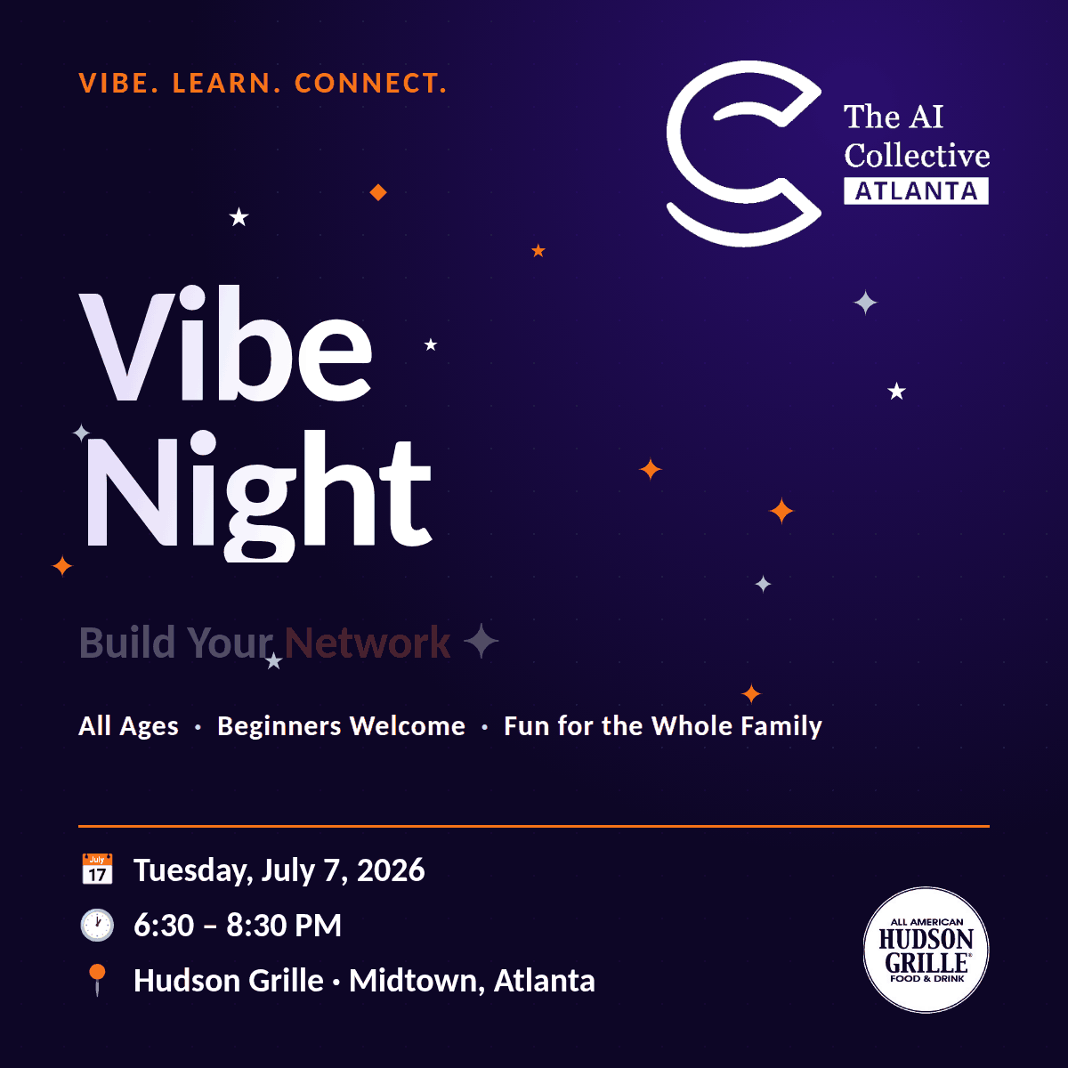 Vibe Night in Midtown (w/ The AI Collective)