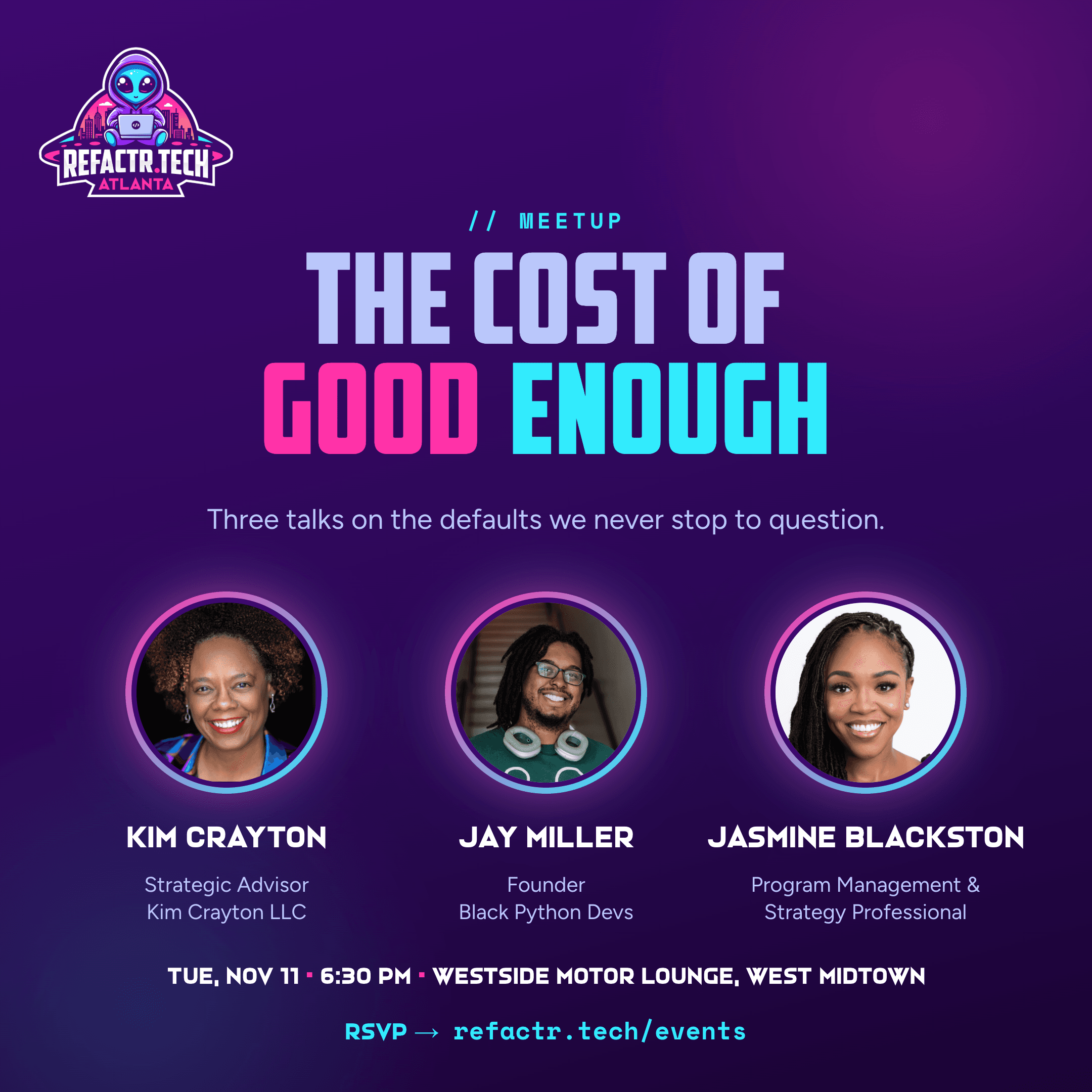 The Cost of Good Enough