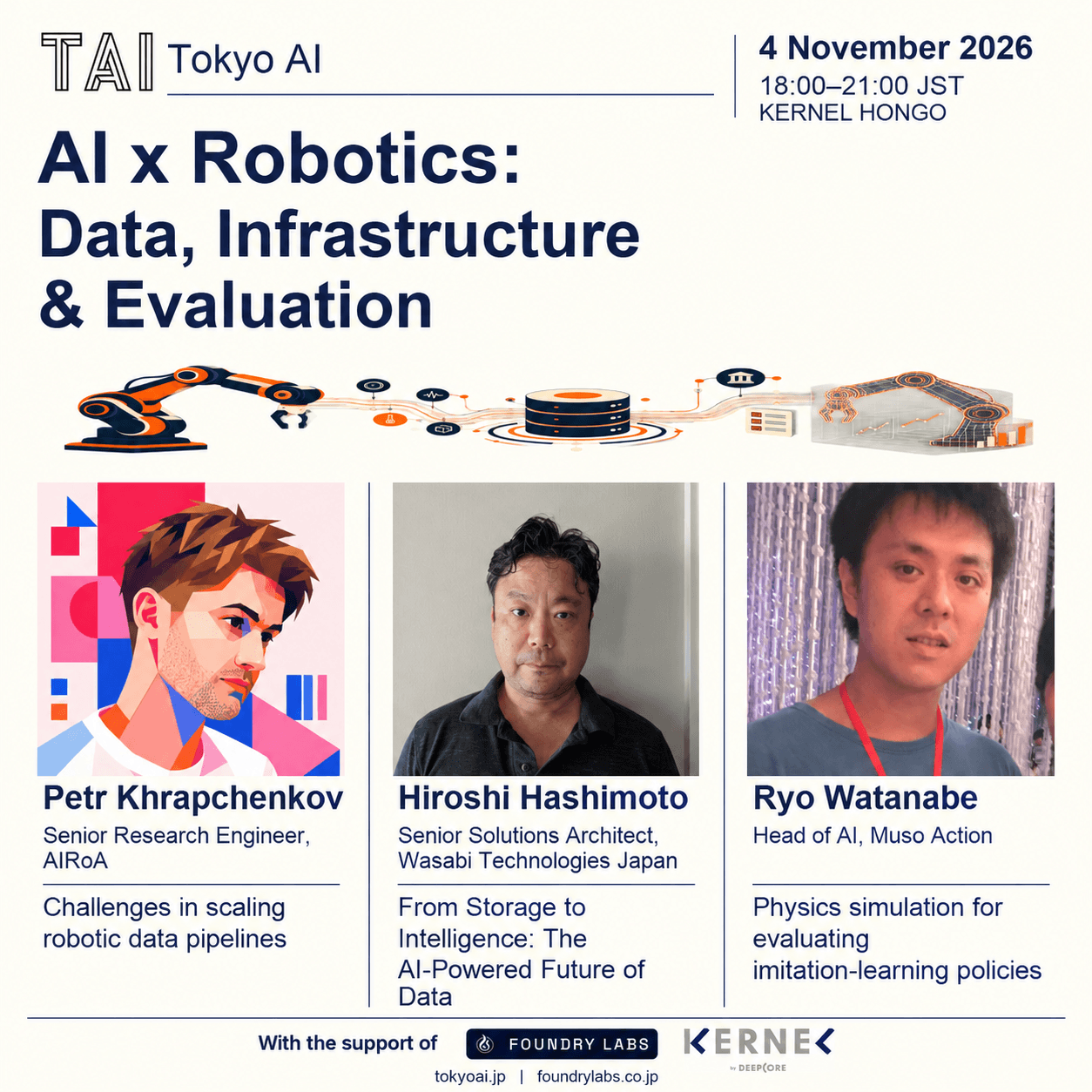 AI x Robotics: Data, Infrastructure & Evaluation
