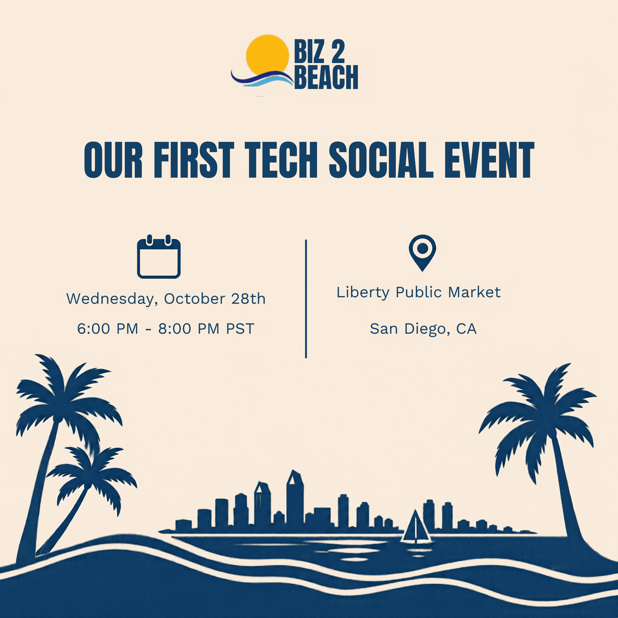 BIZ 2 BEACH: FIRST EVENT