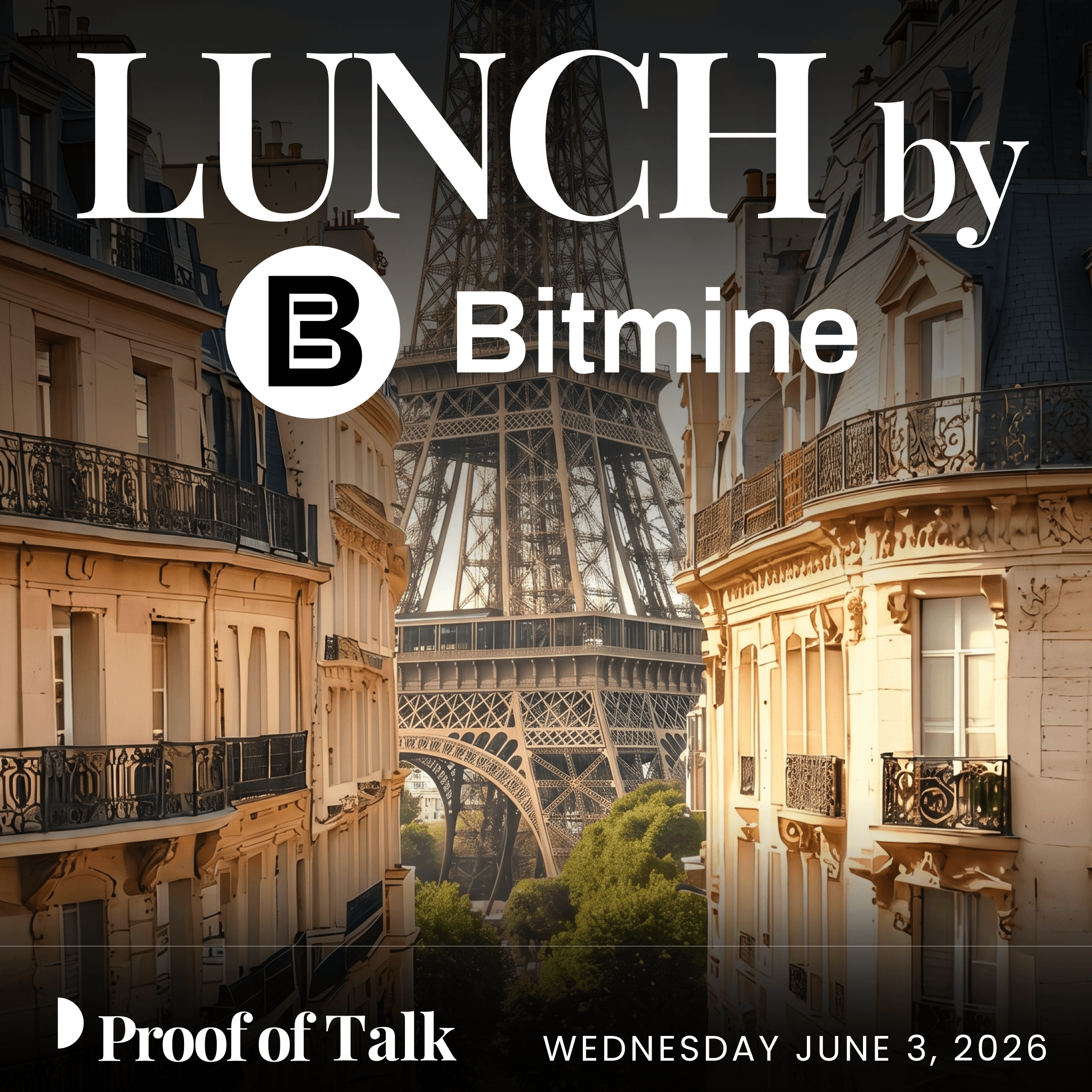 Bitmine Hosts Lunch at The Louvre