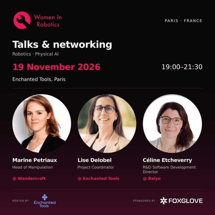 Women in Robotics Paris x Foxglove