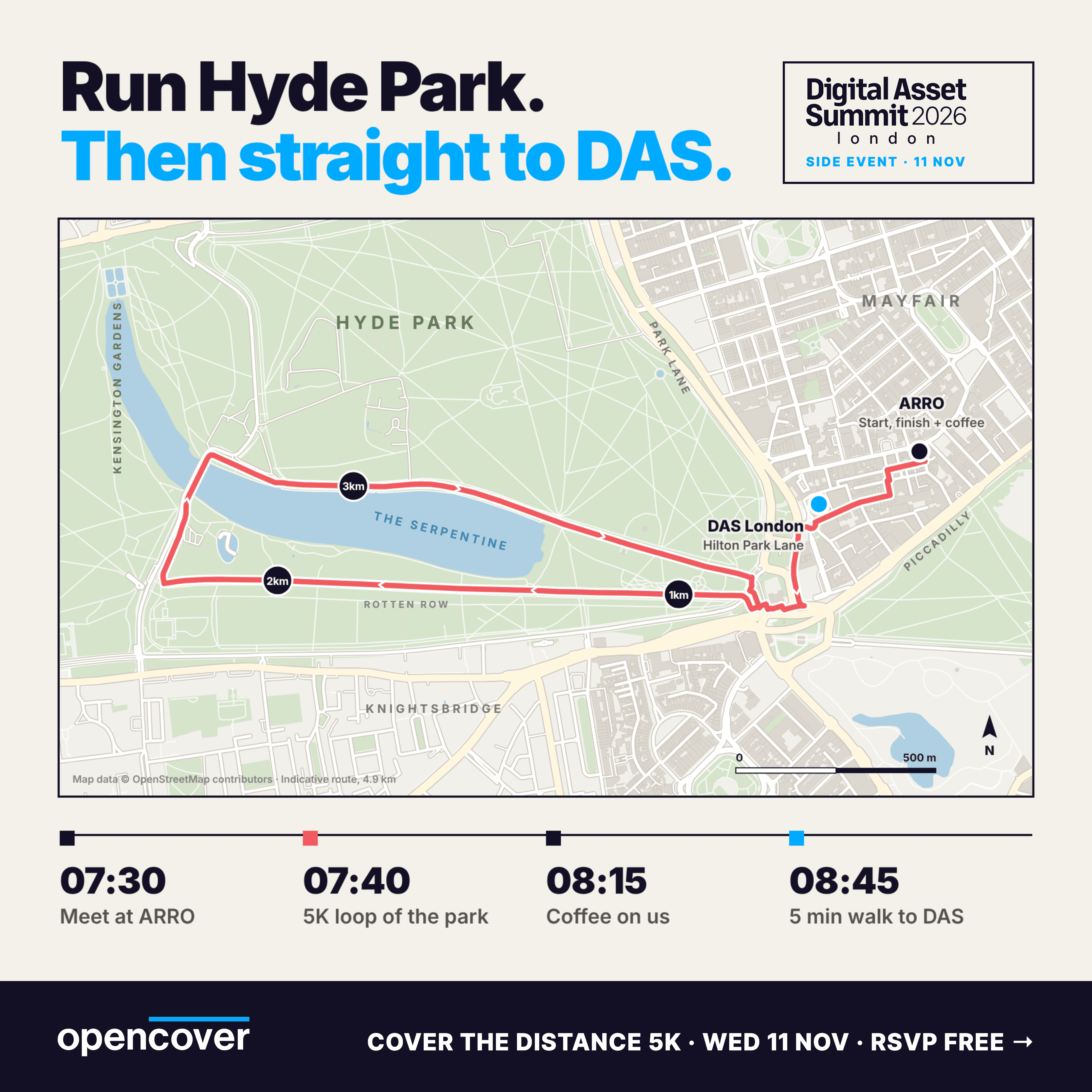 Cover the Distance 5K | DAS London 🇬🇧