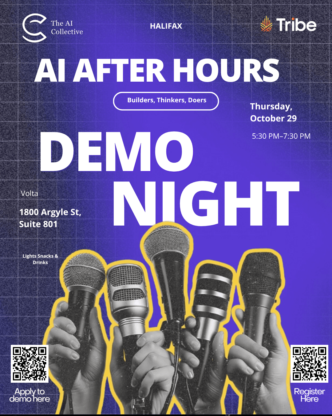 AI After Hours: Demo Night 🚀 (w / AI Collective Halifax)