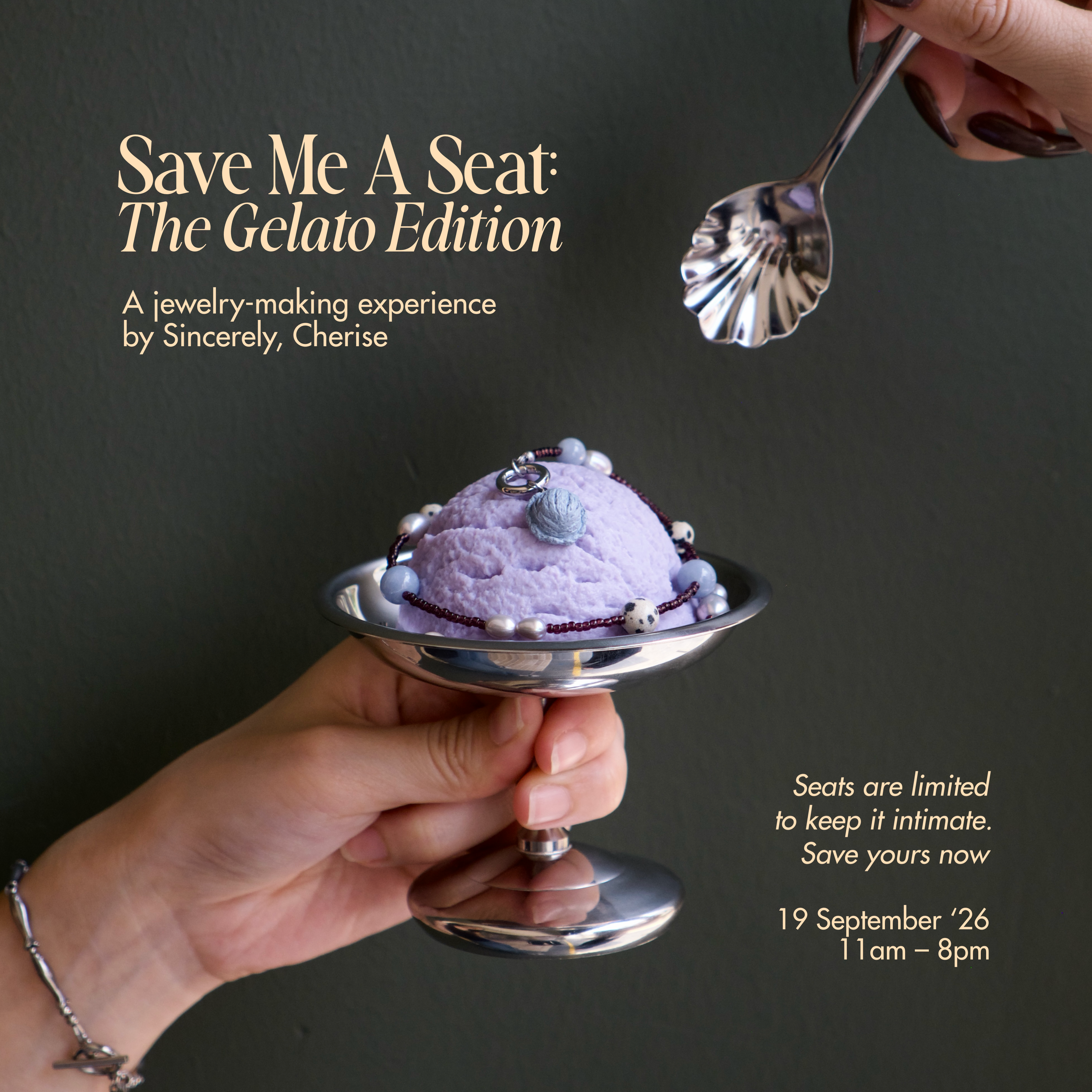 Save Me A Seat: The Gelato Edition