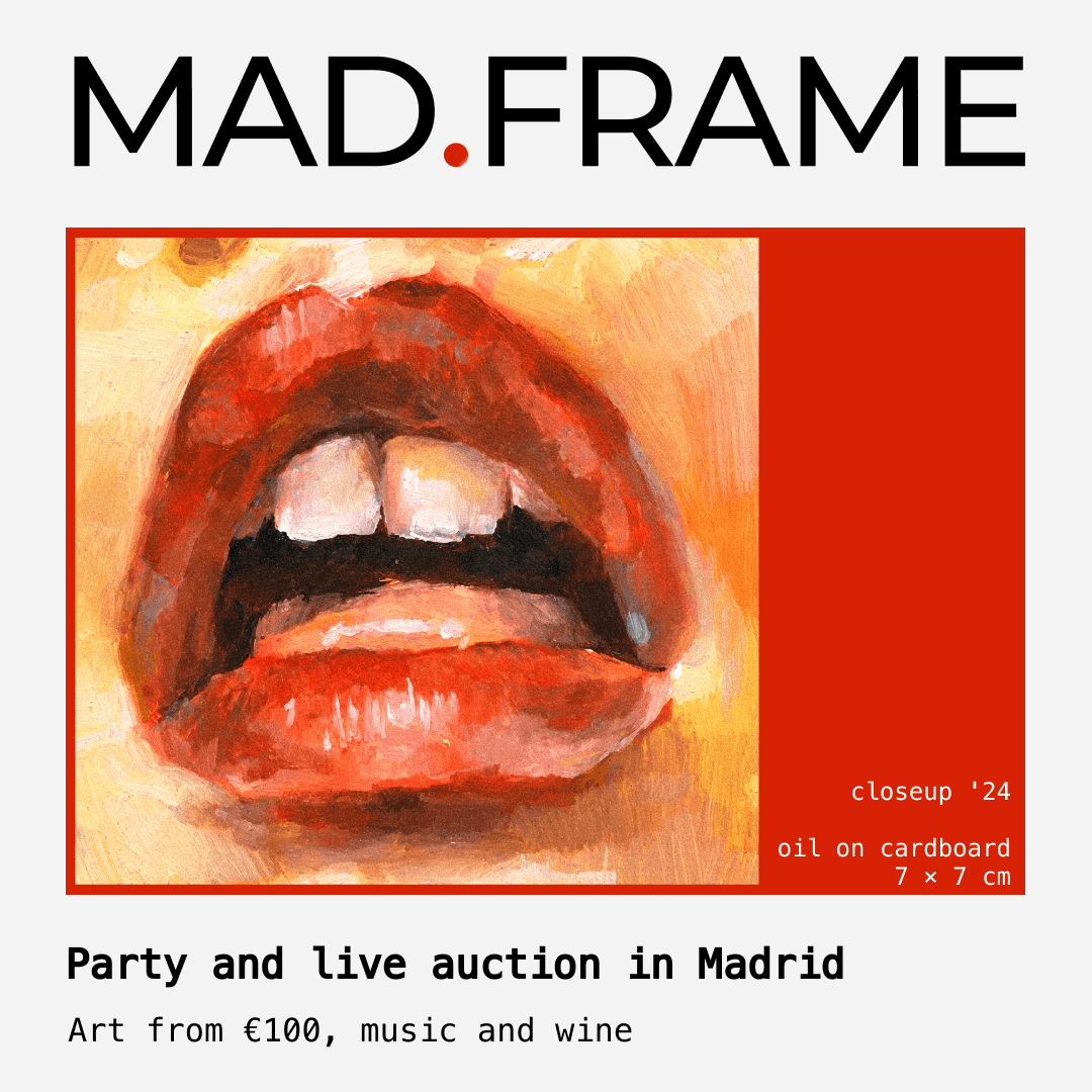 Art Auction Party. Madframe X ADIAR