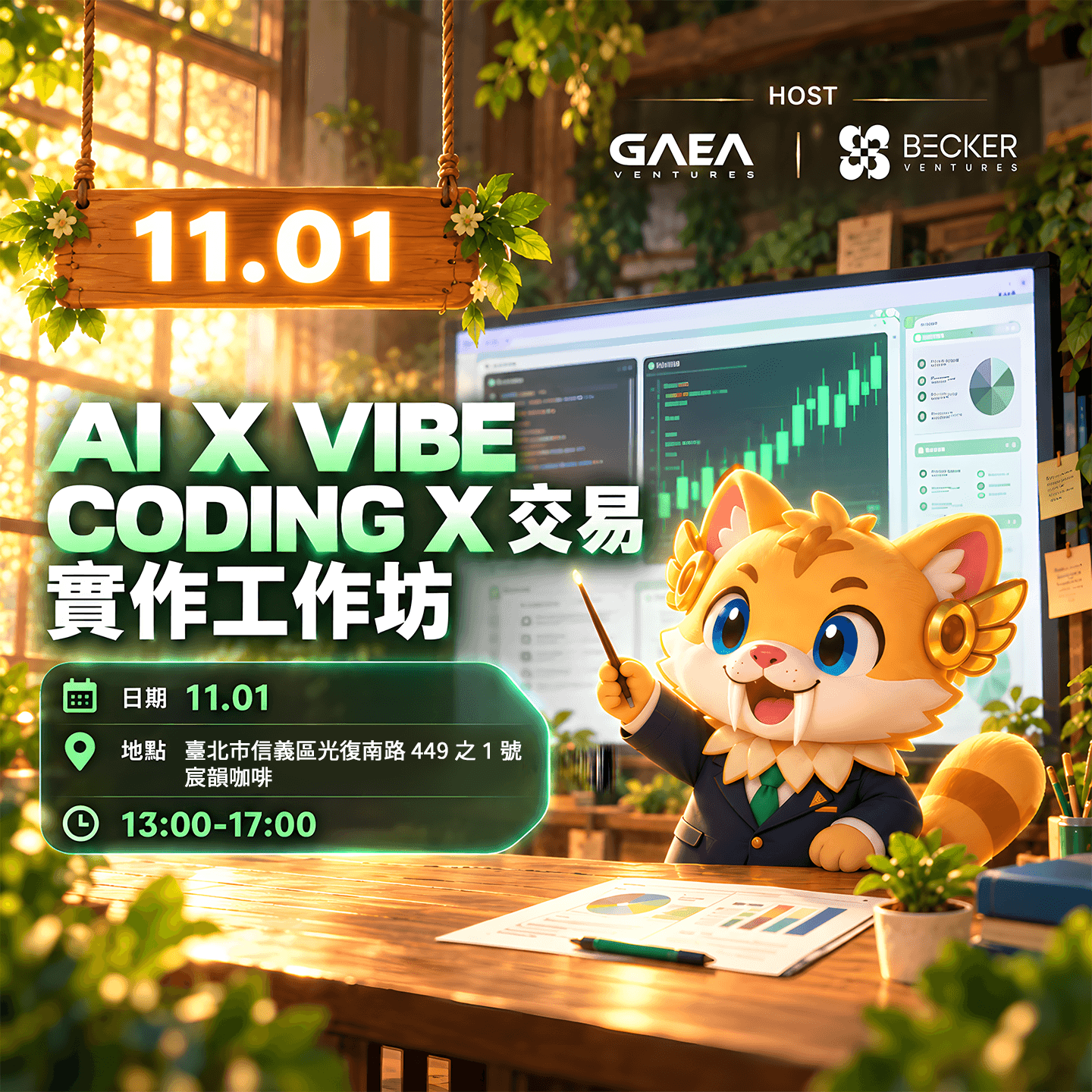 AI × Vibe Coding x交易 實作工作坊