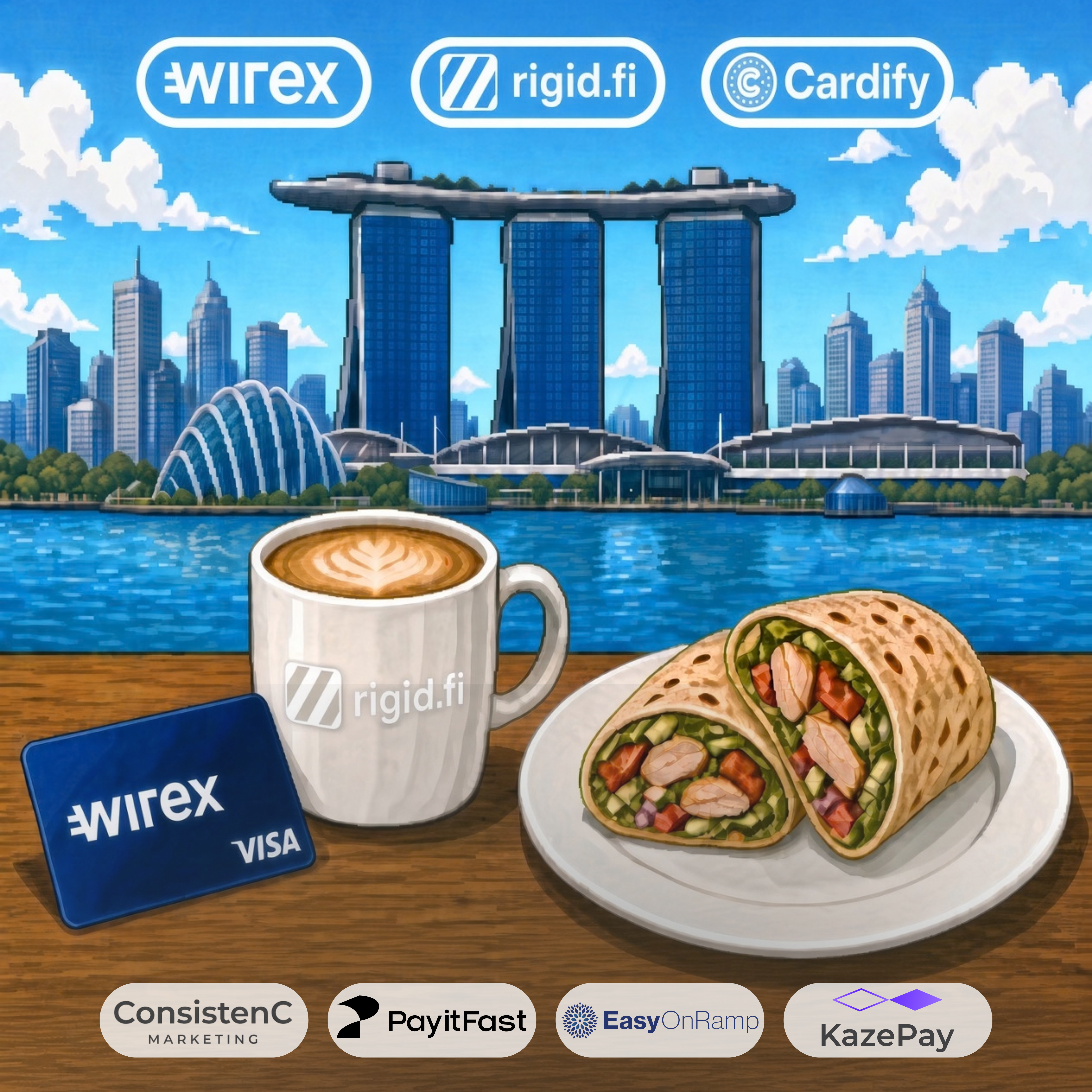 Neobankers Brunch by Wirex, Rigid.fi, and Cardify Crypto