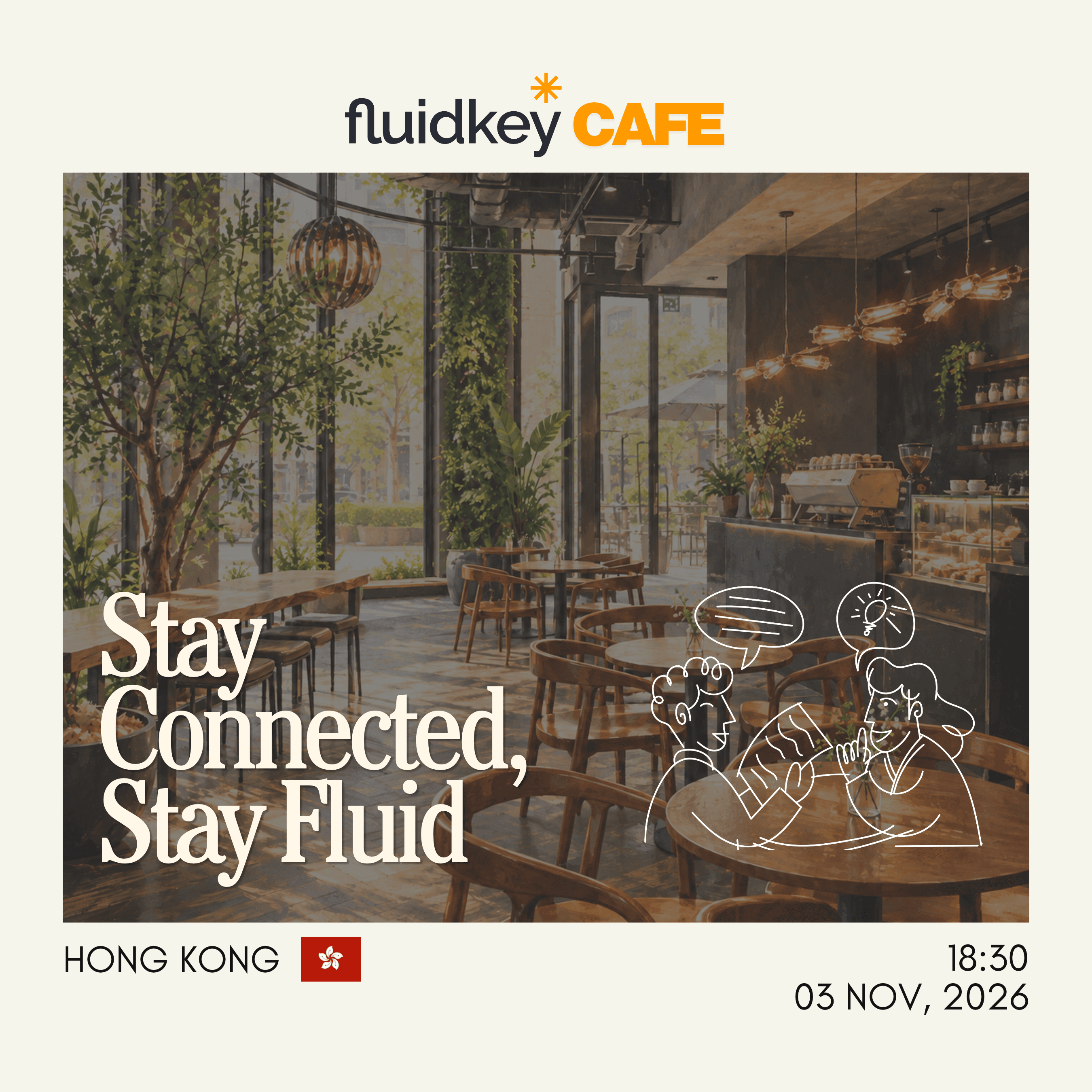 Fluidkey Cafe Hong Kong
