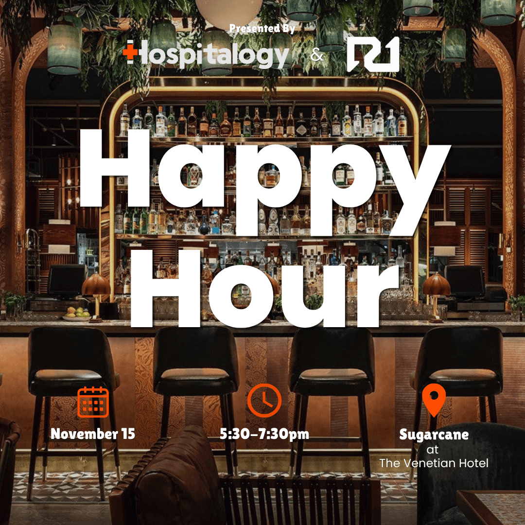 Hospitalogy x R1 Happy Hour