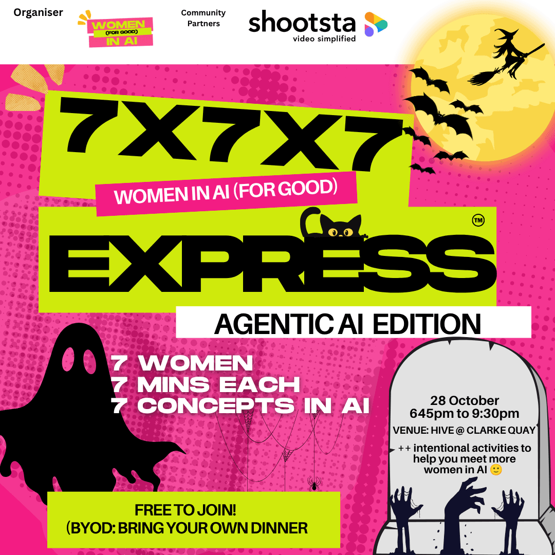 7x7x7 Express : Agentic AI Edition (7 women, 7 use cases, 7 mins each)