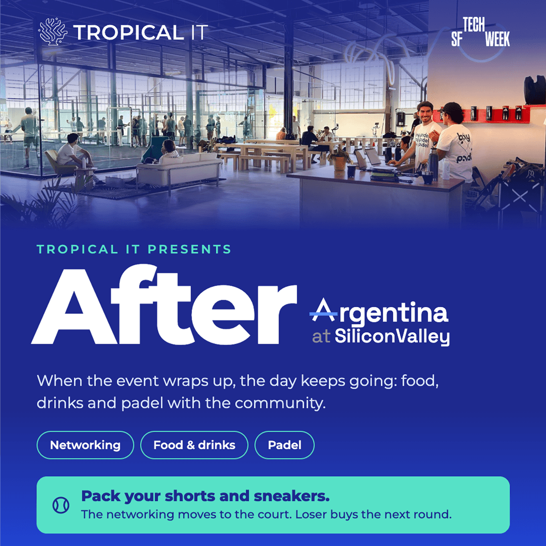After Argentina at SiliconValley