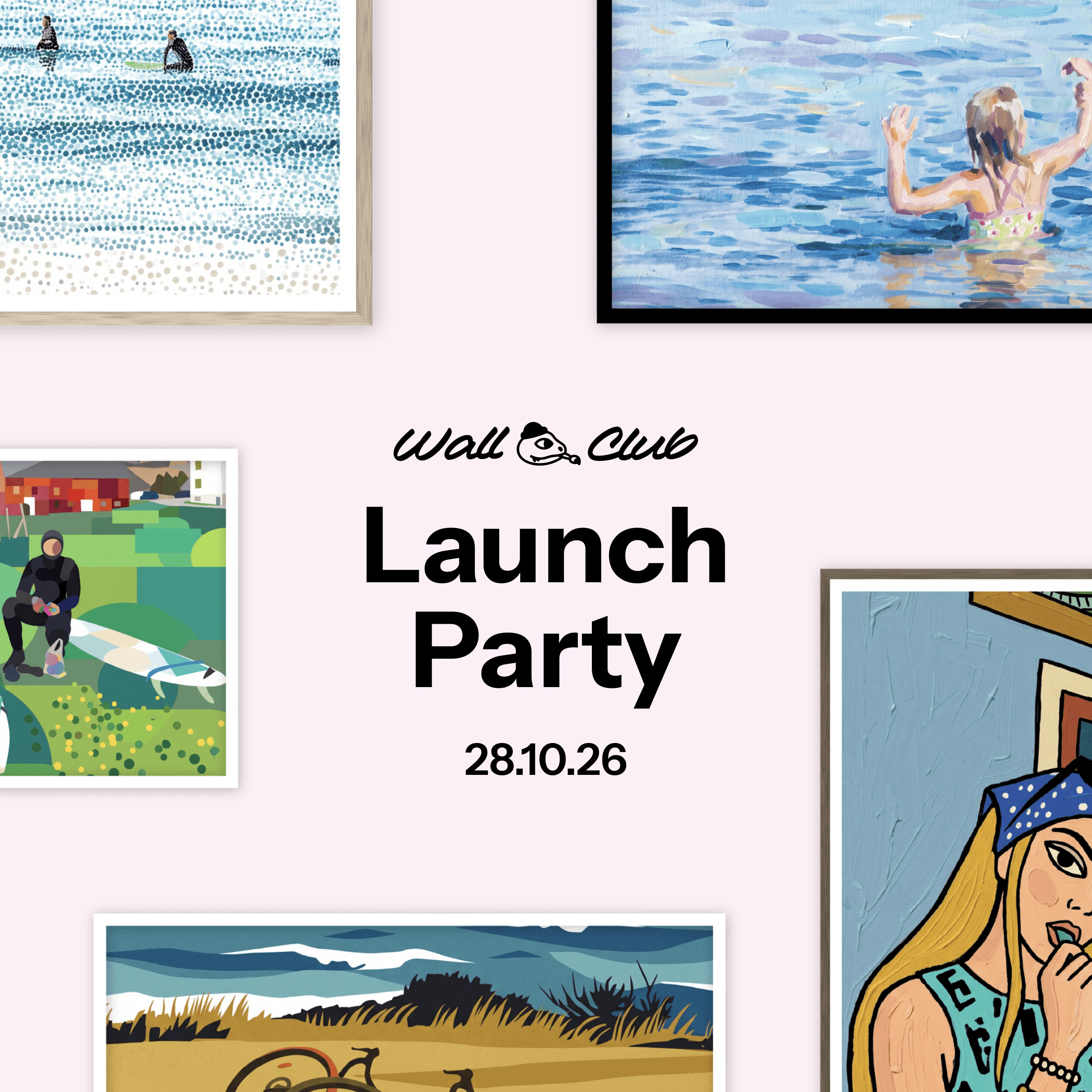 Launch Party: Wall Club! ✨🧑‍🎨