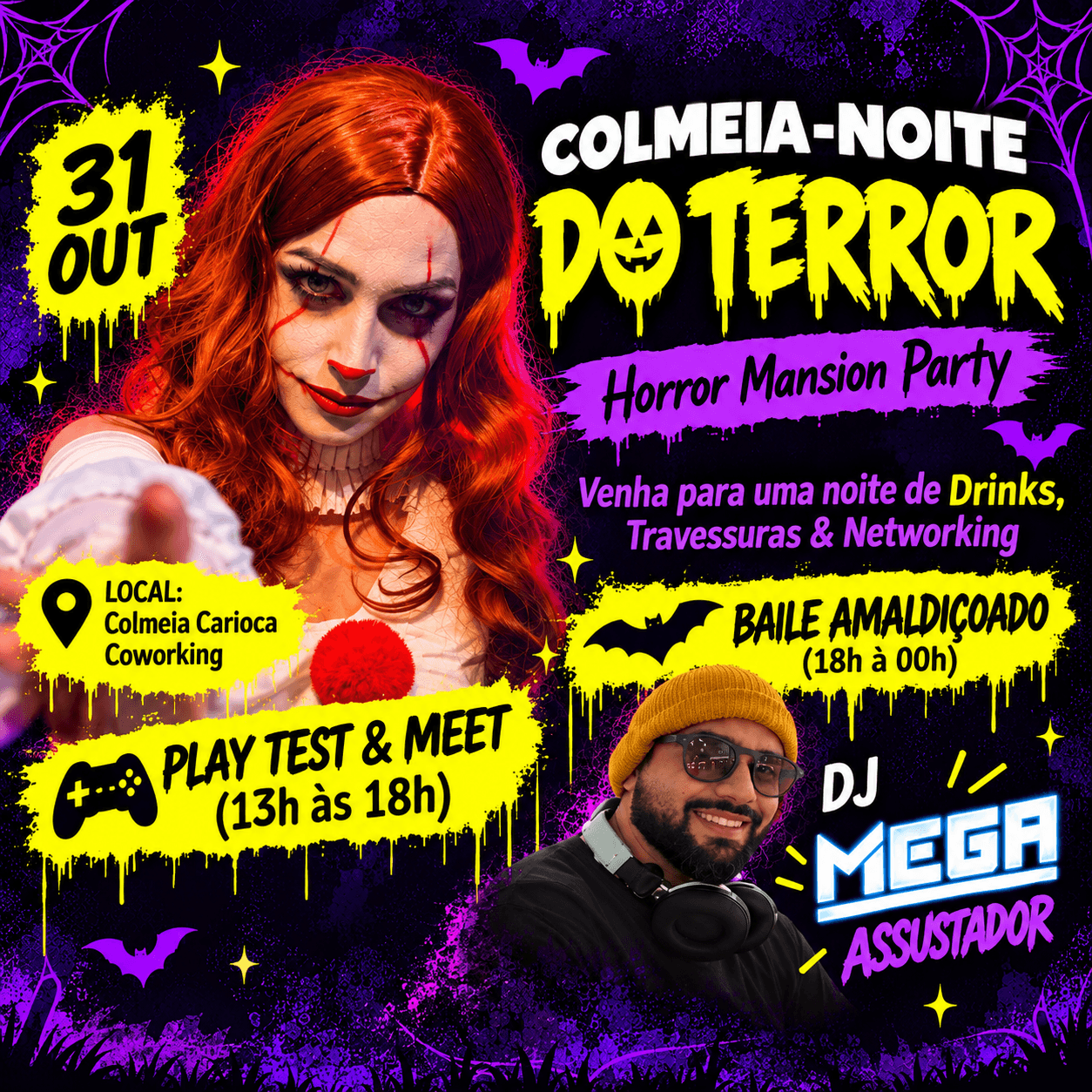 Colmeia-noite do terror