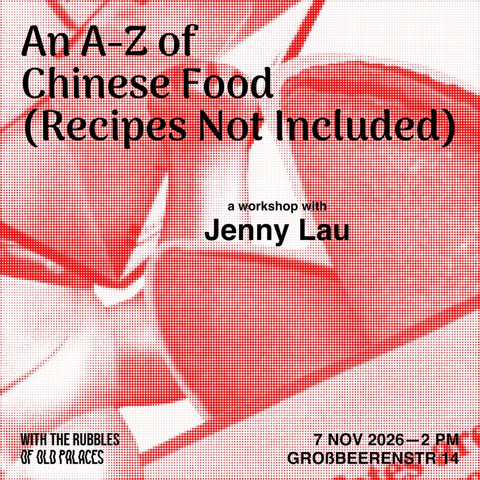 An A-Z of Chinese Food (Recipe Not Included)