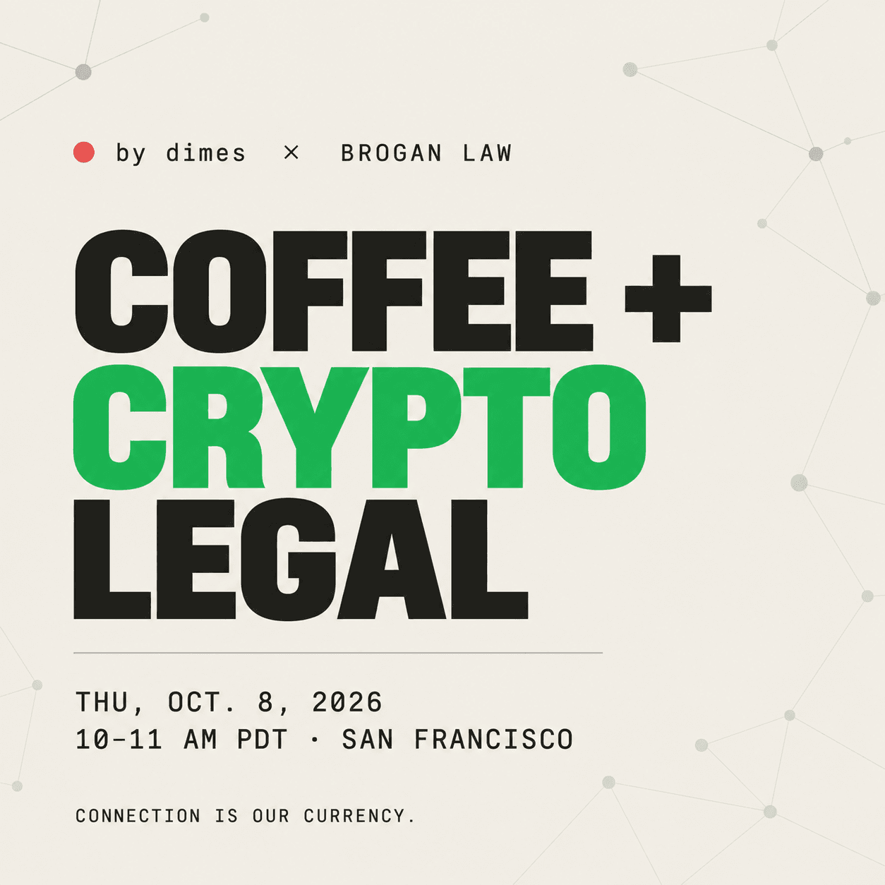 Coffee + Crypto Legal